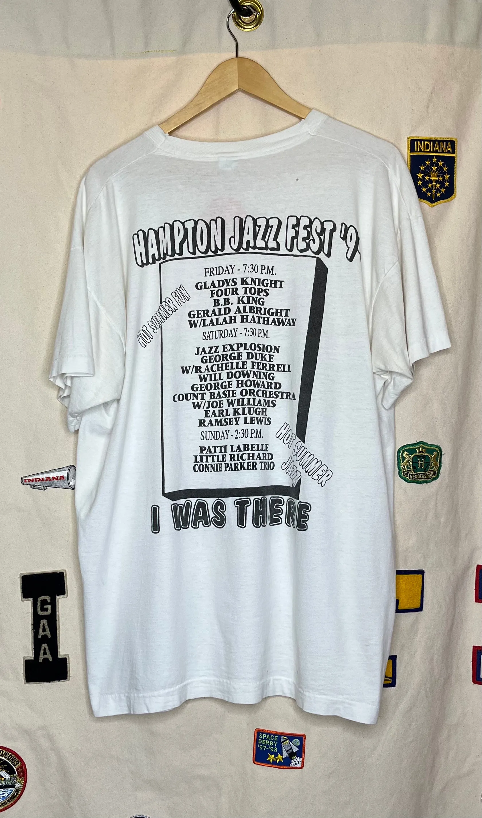 1994 Hampton Jazz Festival Double-Sided T-Shirt: XL