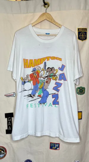 1994 Hampton Jazz Festival Double-Sided T-Shirt: XL