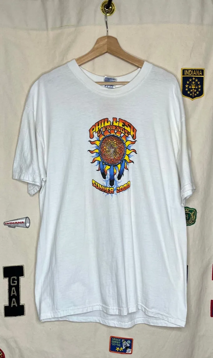 2000 Phil Lesh & Friends Tour T-Shirt: L