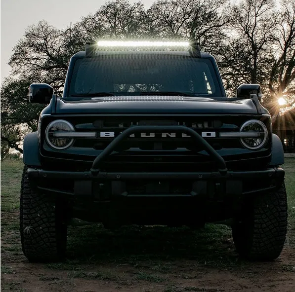2021  Ford Bronco Rigid Industries Roof Rack LED Light Mount Kit
