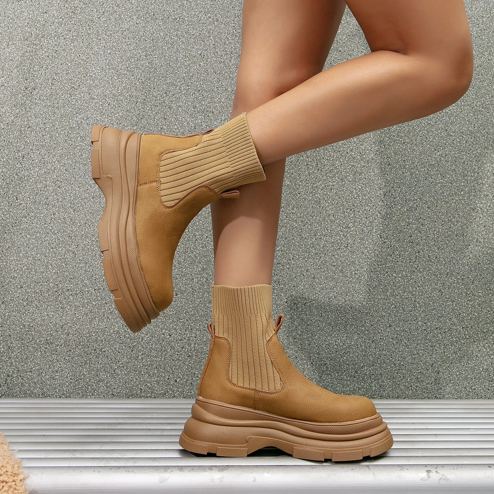 binfenxie- Women Minimalist Ankle Boots