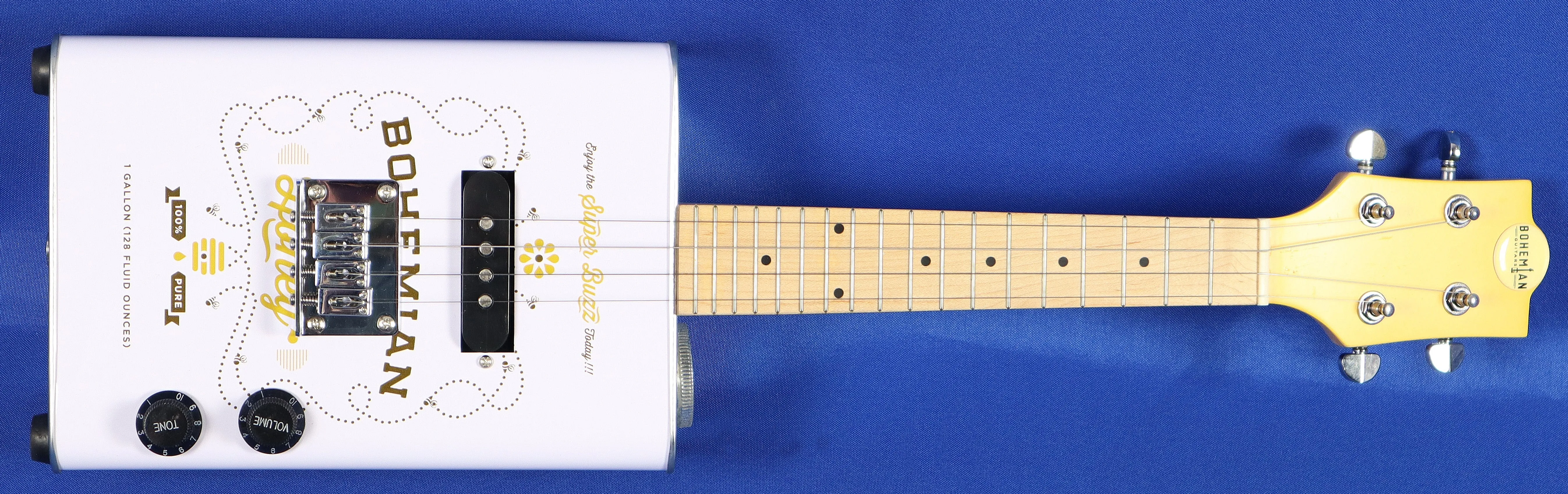 Bohemian Guitars BG-15-HO-U Boho Honey Electric Ukulele Uke