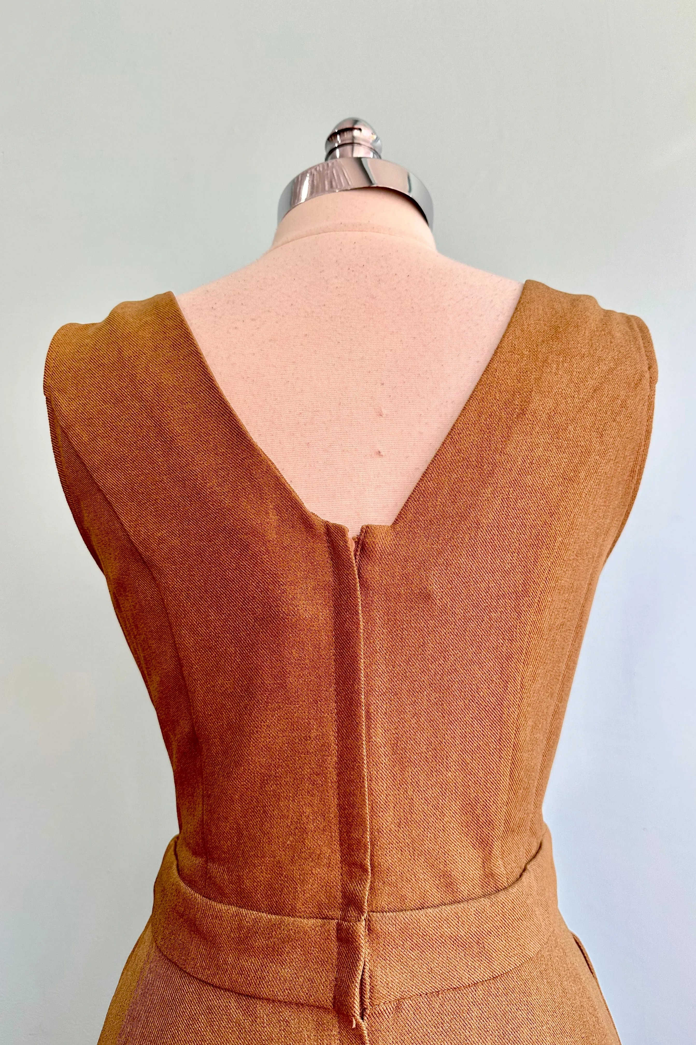 Book Worm Dress in Khaki by Banned