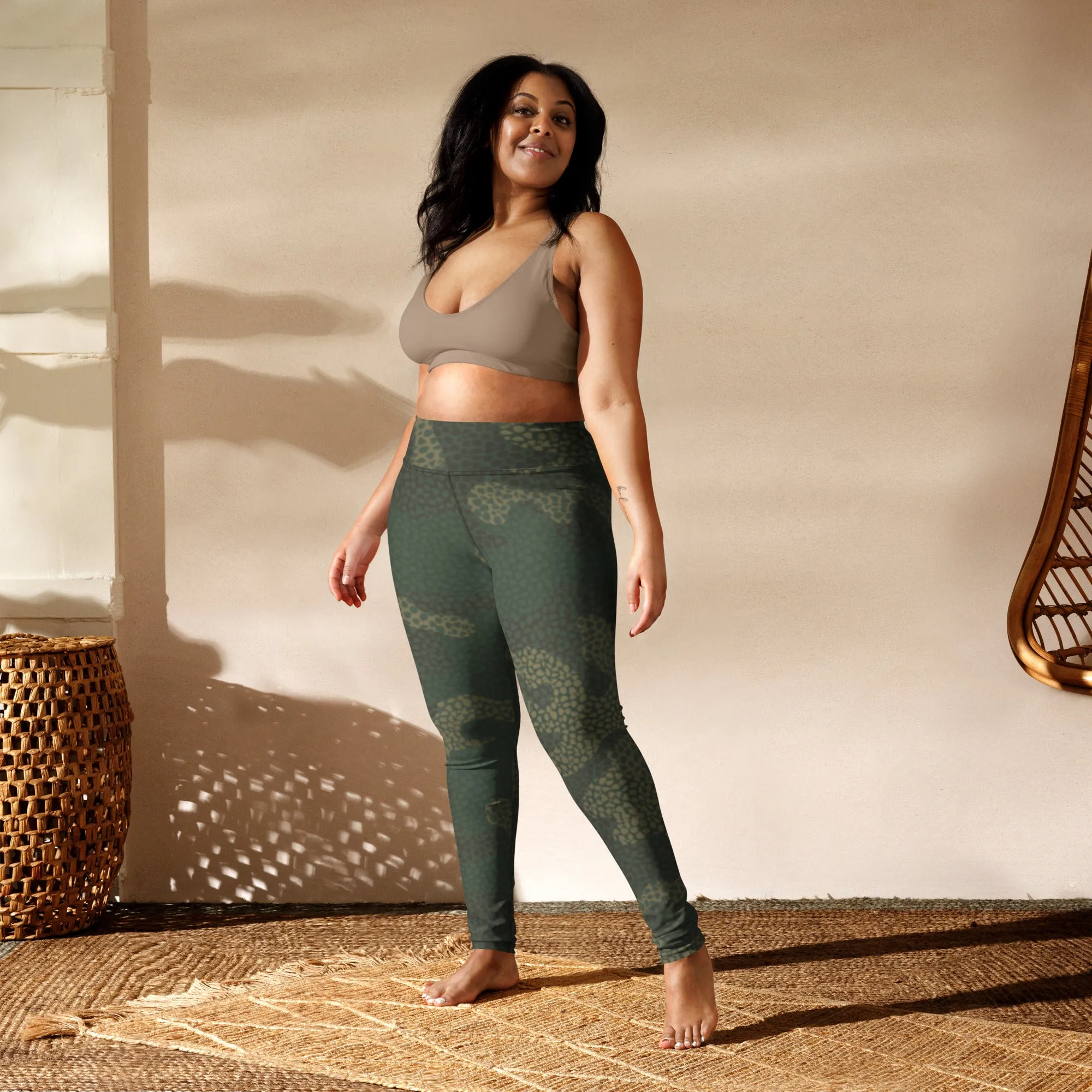 Camouflage High Waist Leggings