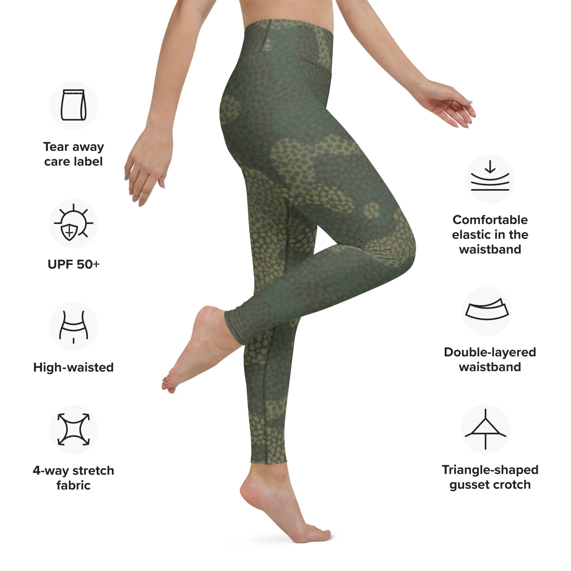 Camouflage High Waist Leggings