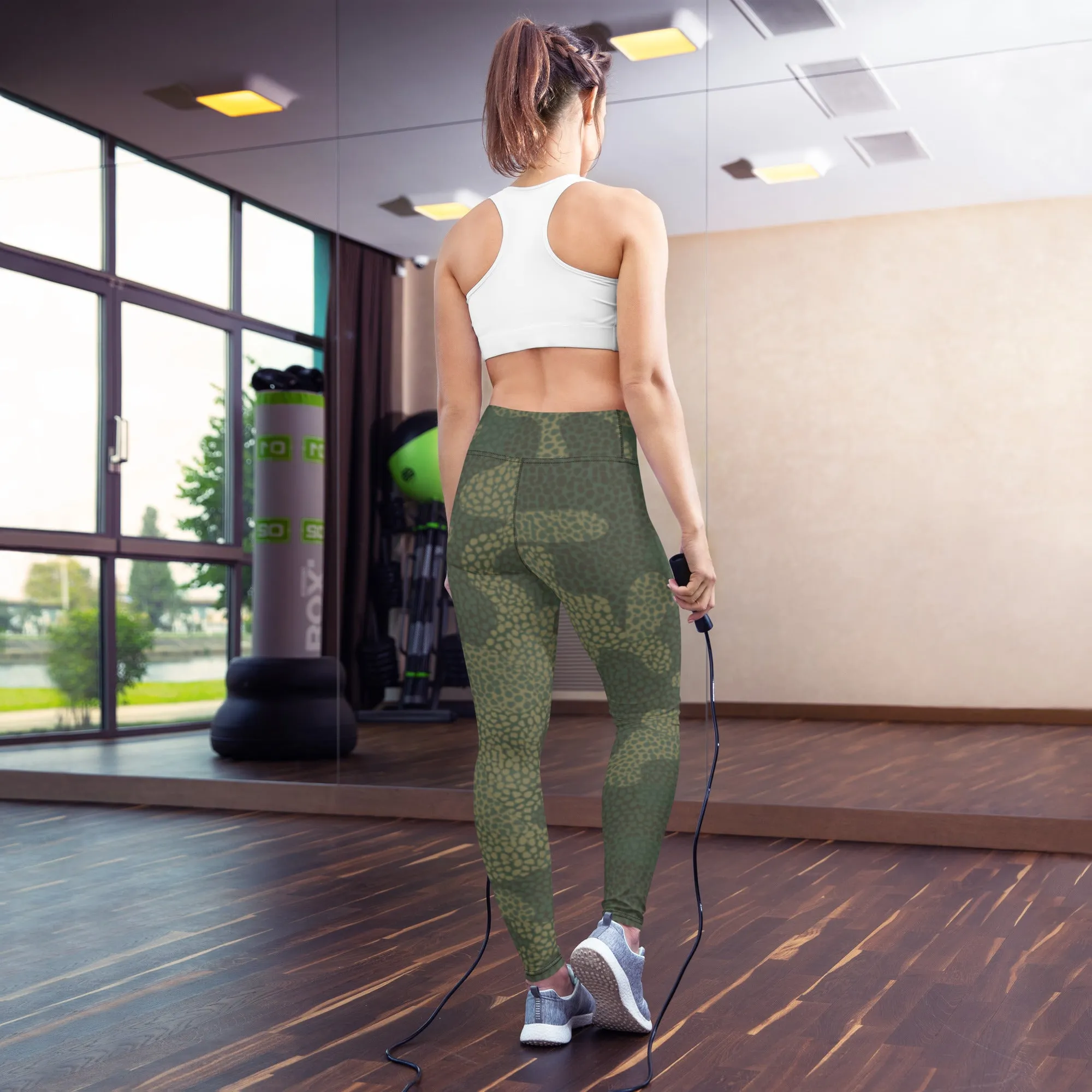 Camouflage High Waist Leggings
