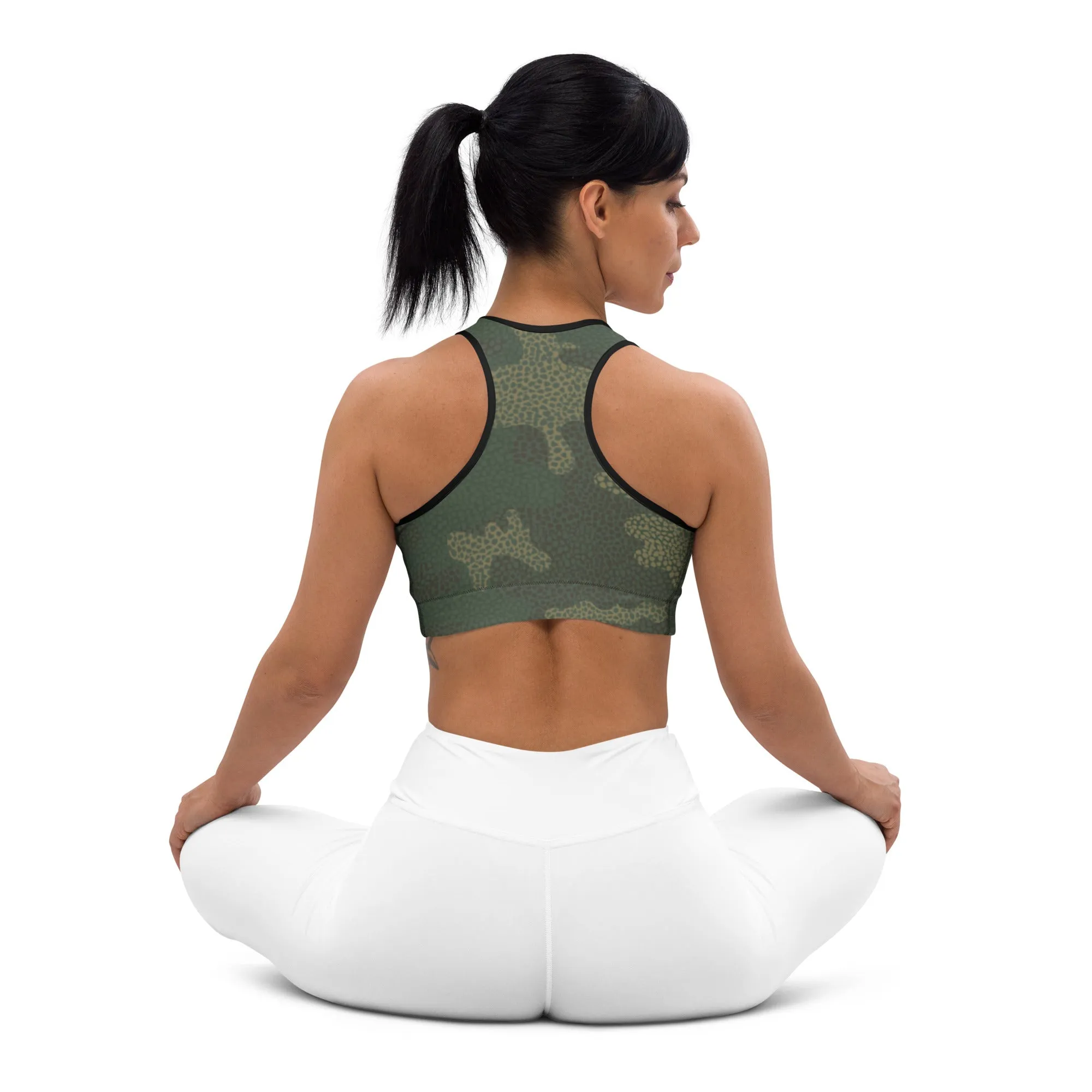 Camouflage Warrior Sports Bra