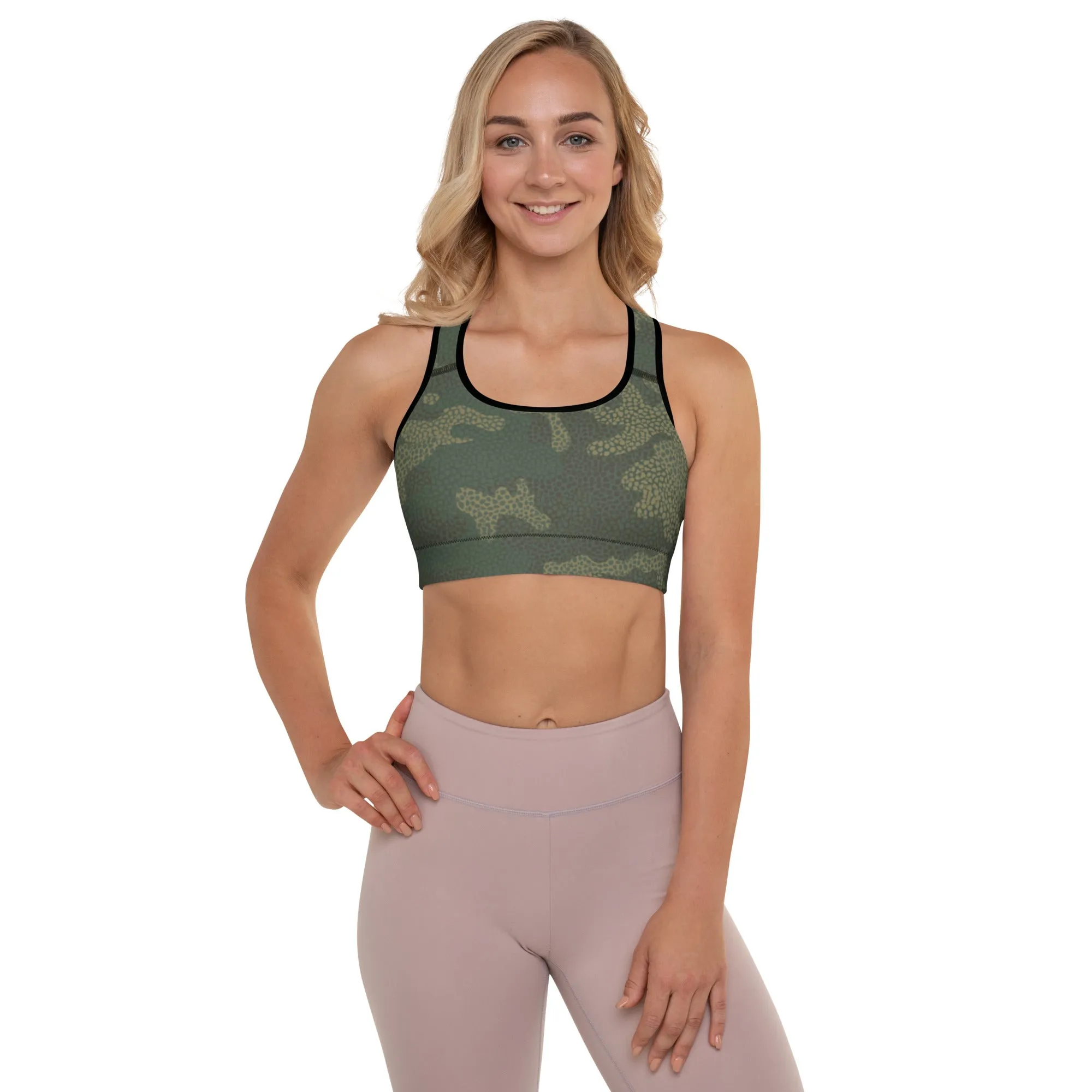 Camouflage Warrior Sports Bra