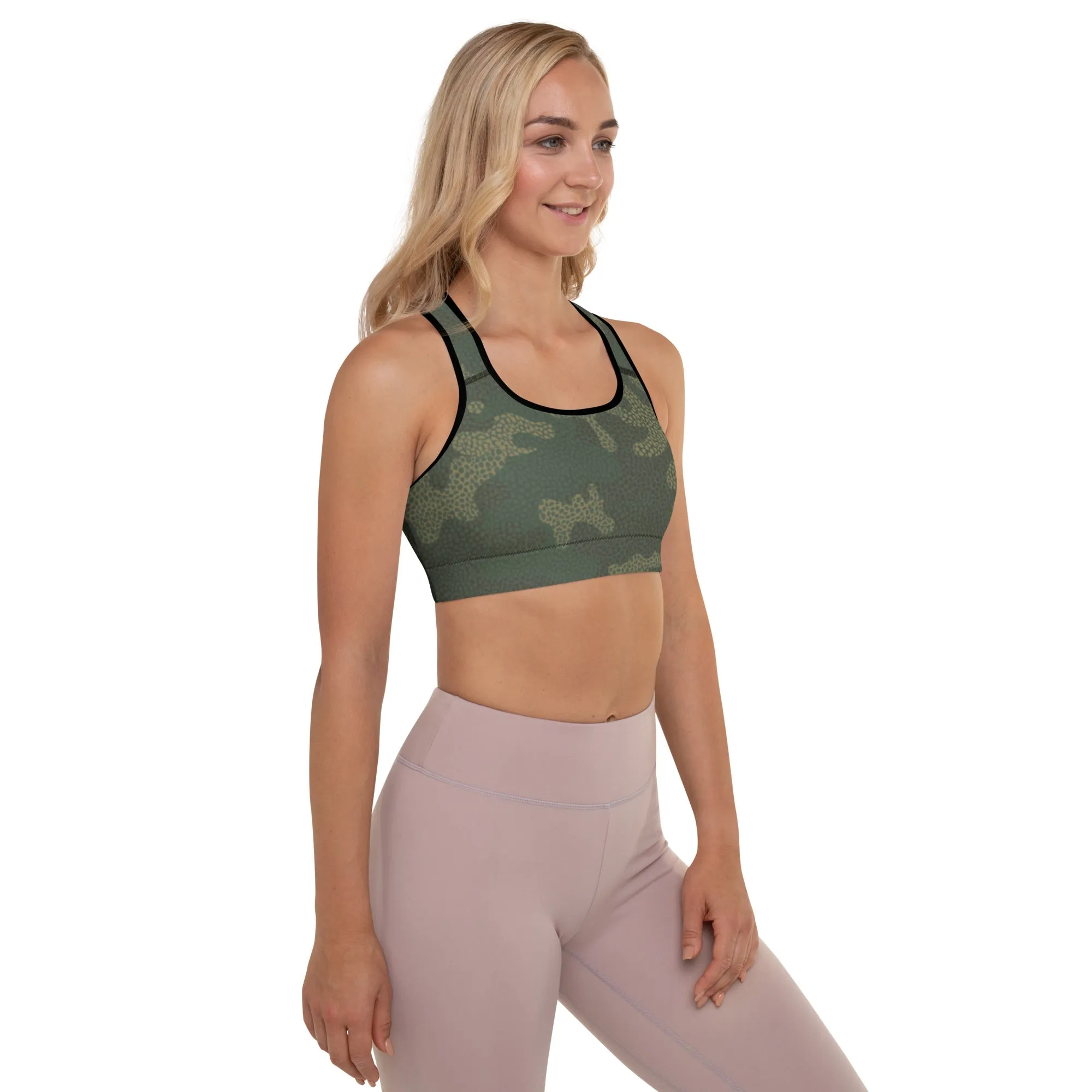 Camouflage Warrior Sports Bra