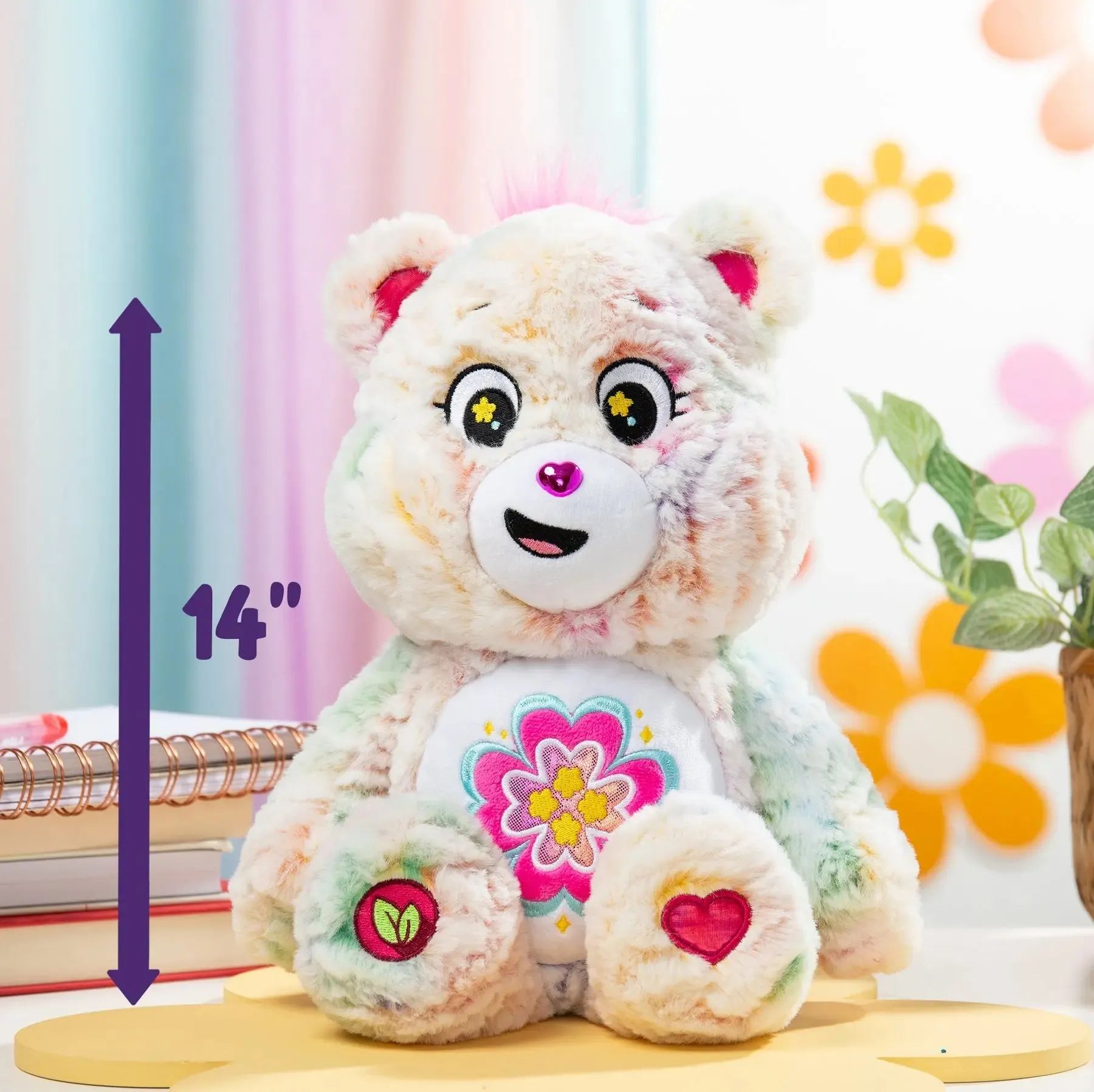 Care Bears 35cm Plush Blossom Heart Bear