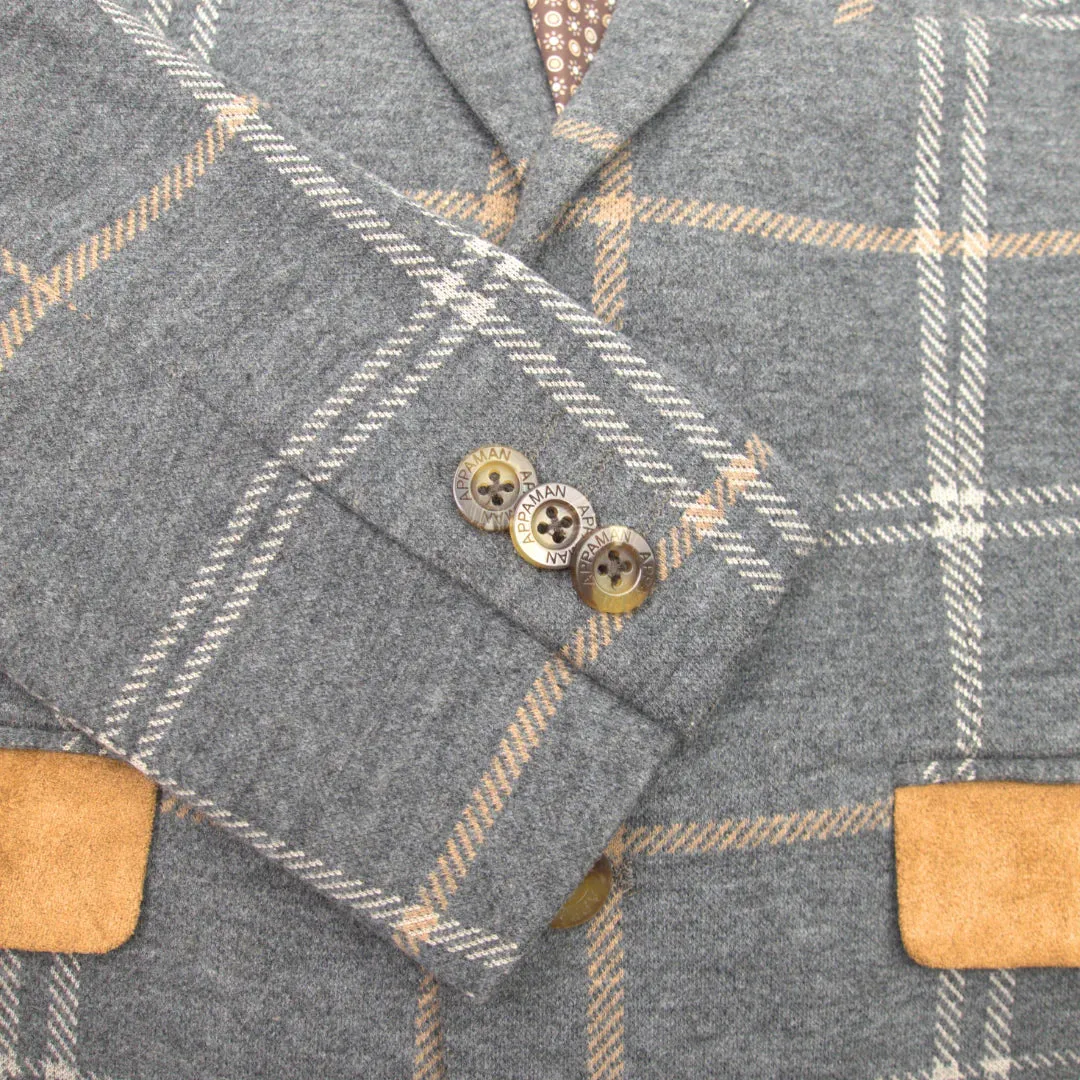 Club Jacket - Smoky Windowpane