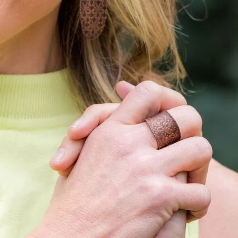 Copper Patina Ring