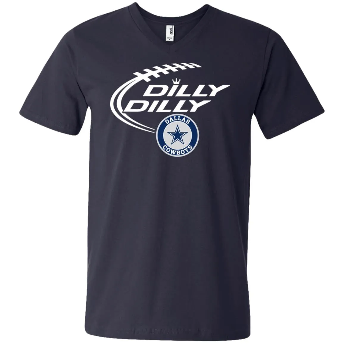 Dilly Dilly Dallas Cowboys Nfl Football Men V-Neck T-Shirt