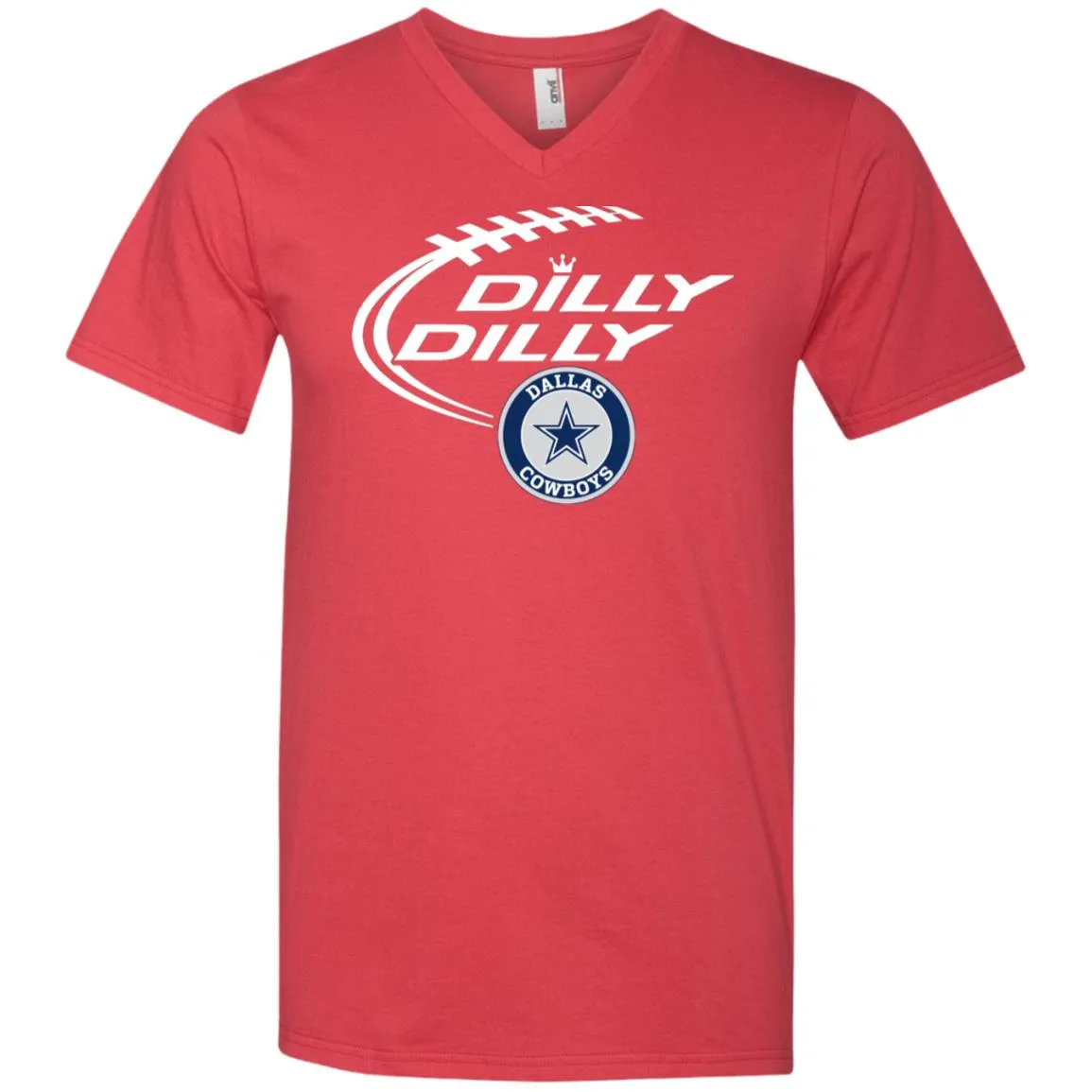 Dilly Dilly Dallas Cowboys Nfl Football Men V-Neck T-Shirt