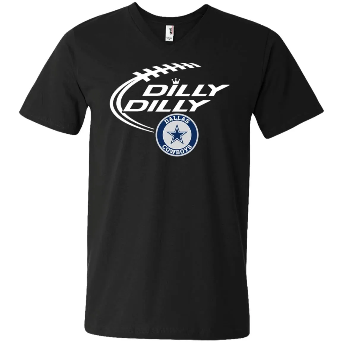 Dilly Dilly Dallas Cowboys Nfl Football Men V-Neck T-Shirt