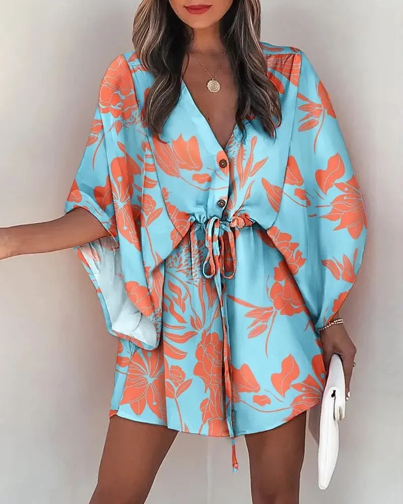 Floral Print Summer Dress for Women | Cezanne