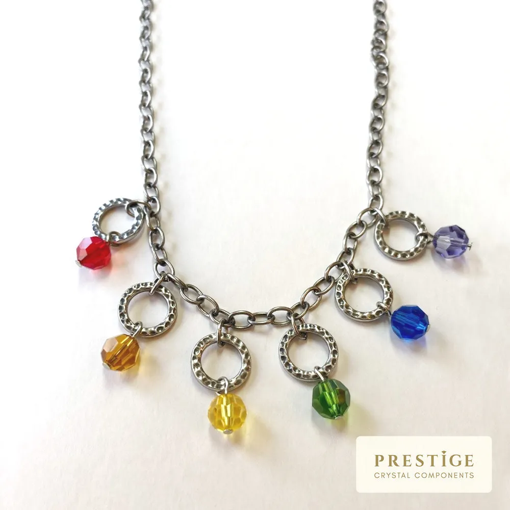 Full Circle Rainbow Necklace (Reboot)