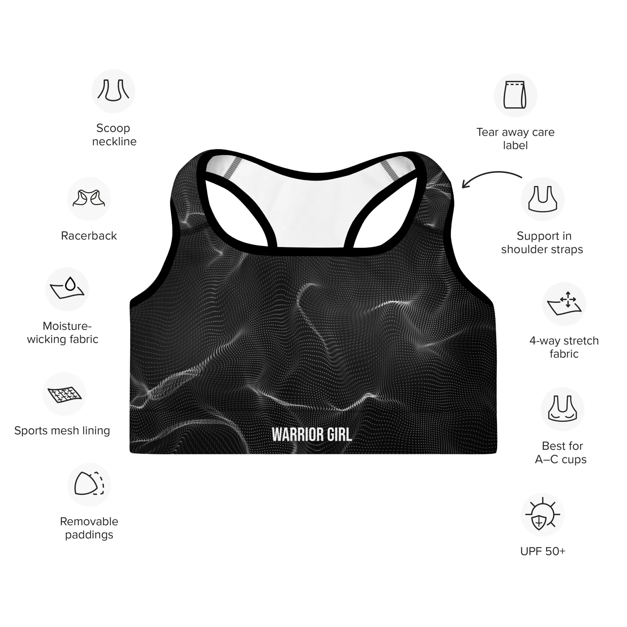 Future w/Black Warrior Sports Bra