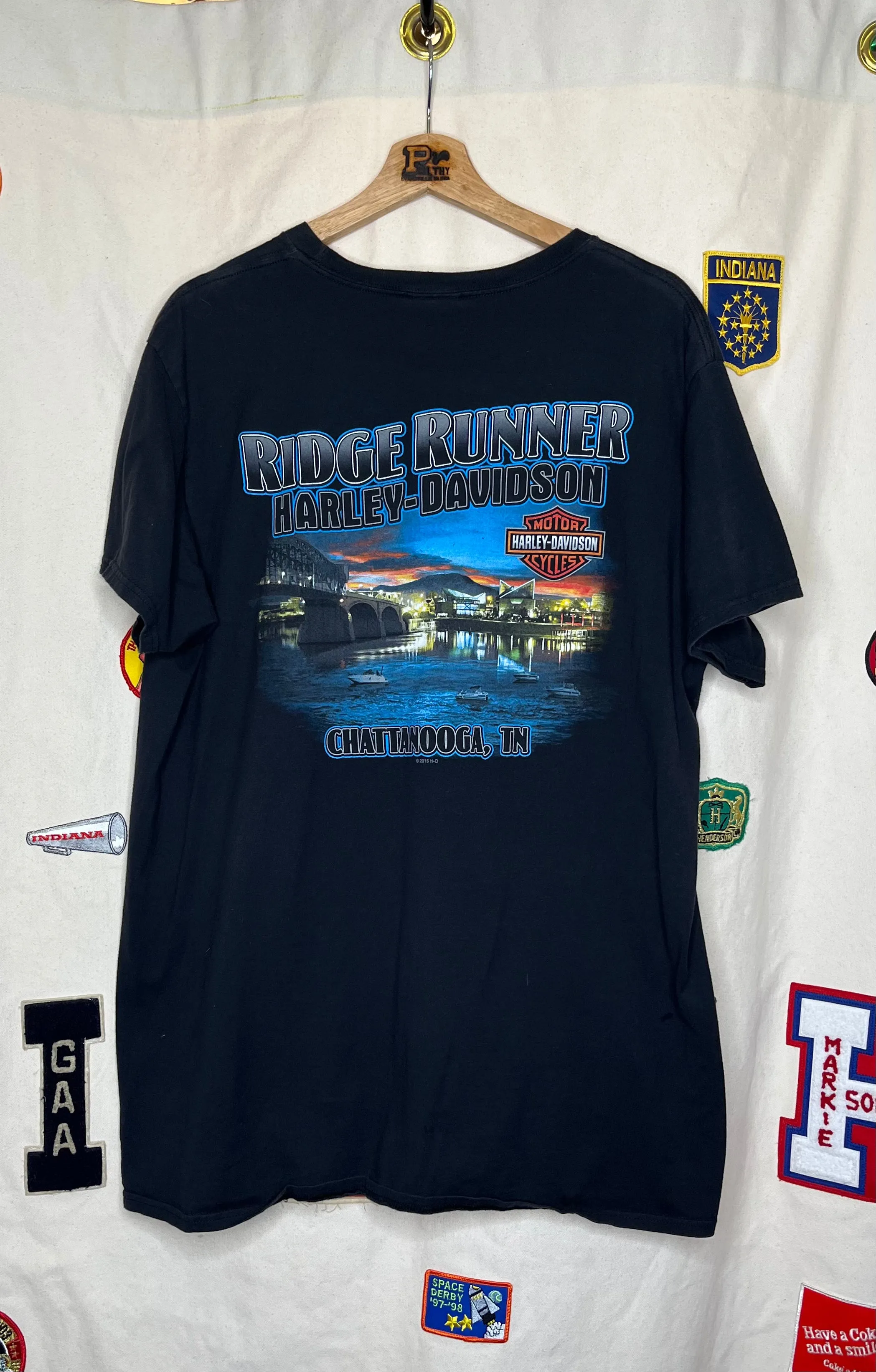 Harley-Davidson Wild Card Black T-Shirt: XL