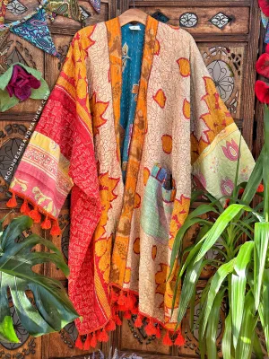 KANTHA GODDESS KIMONO | COAT (659)