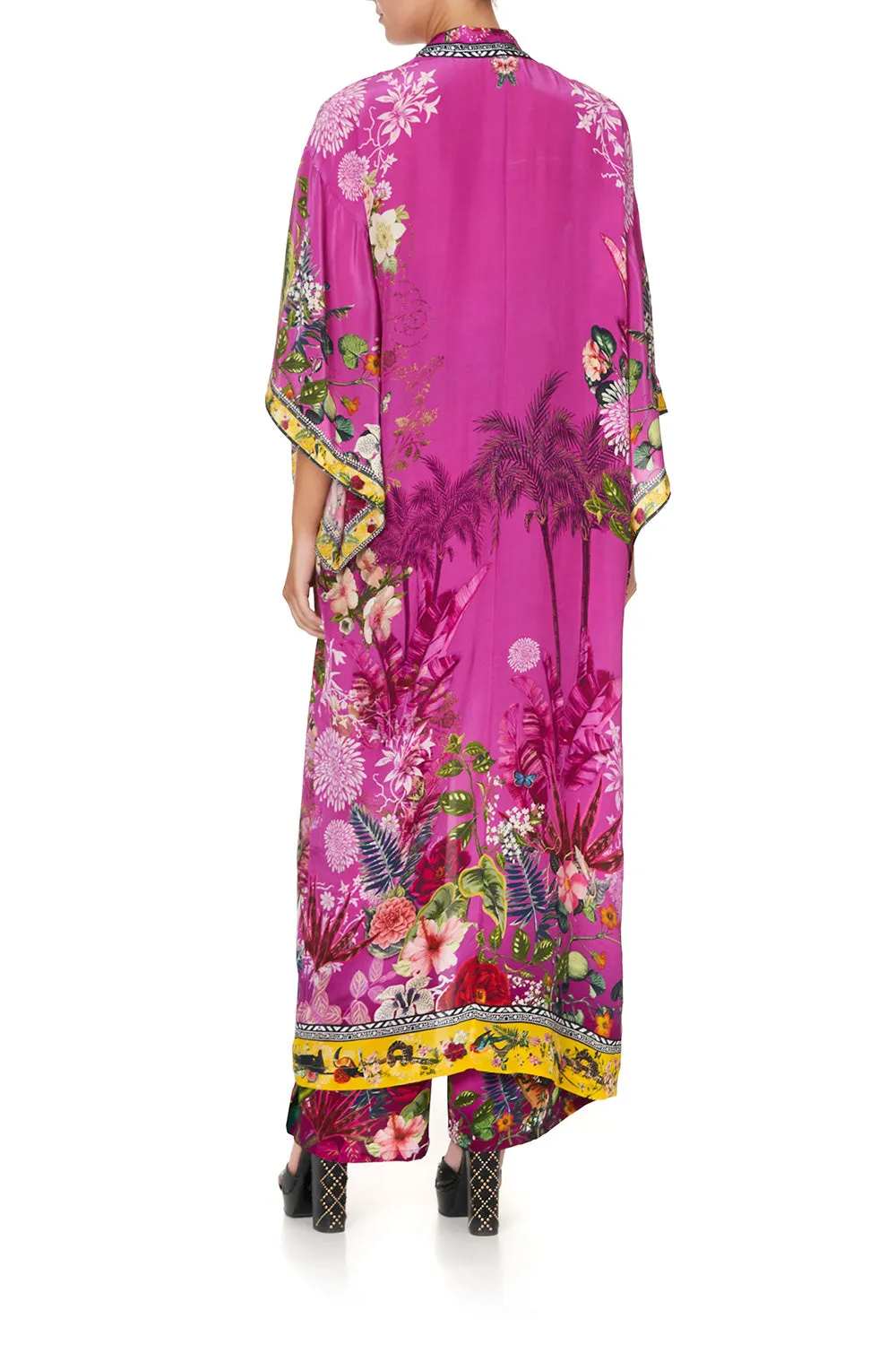 KIMONO COAT JUNGLE LANGUAGE