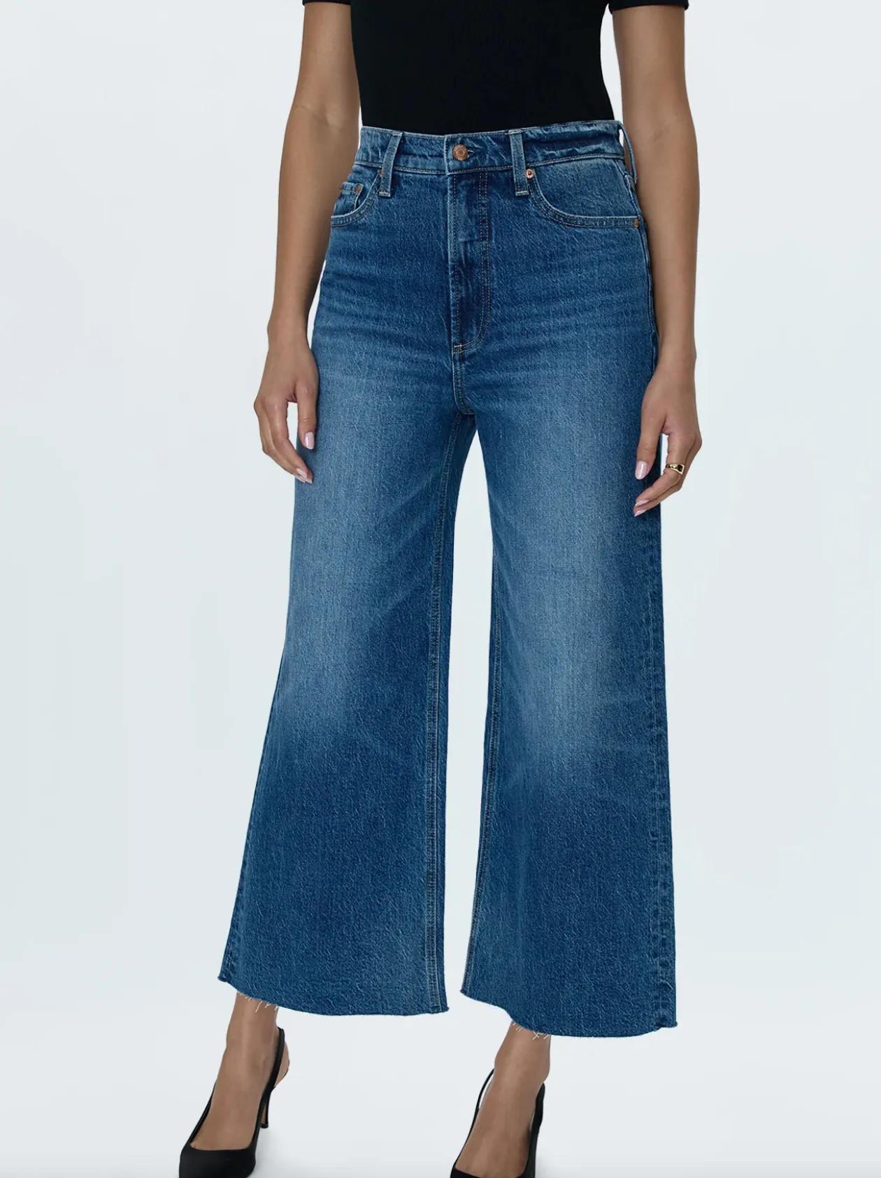 Lana Ultra Wide Crop Jeans