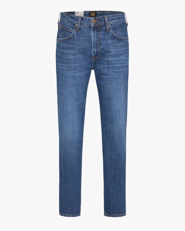 Lee Austin Regular Tapered Mens Jeans - Mid Bluegrass