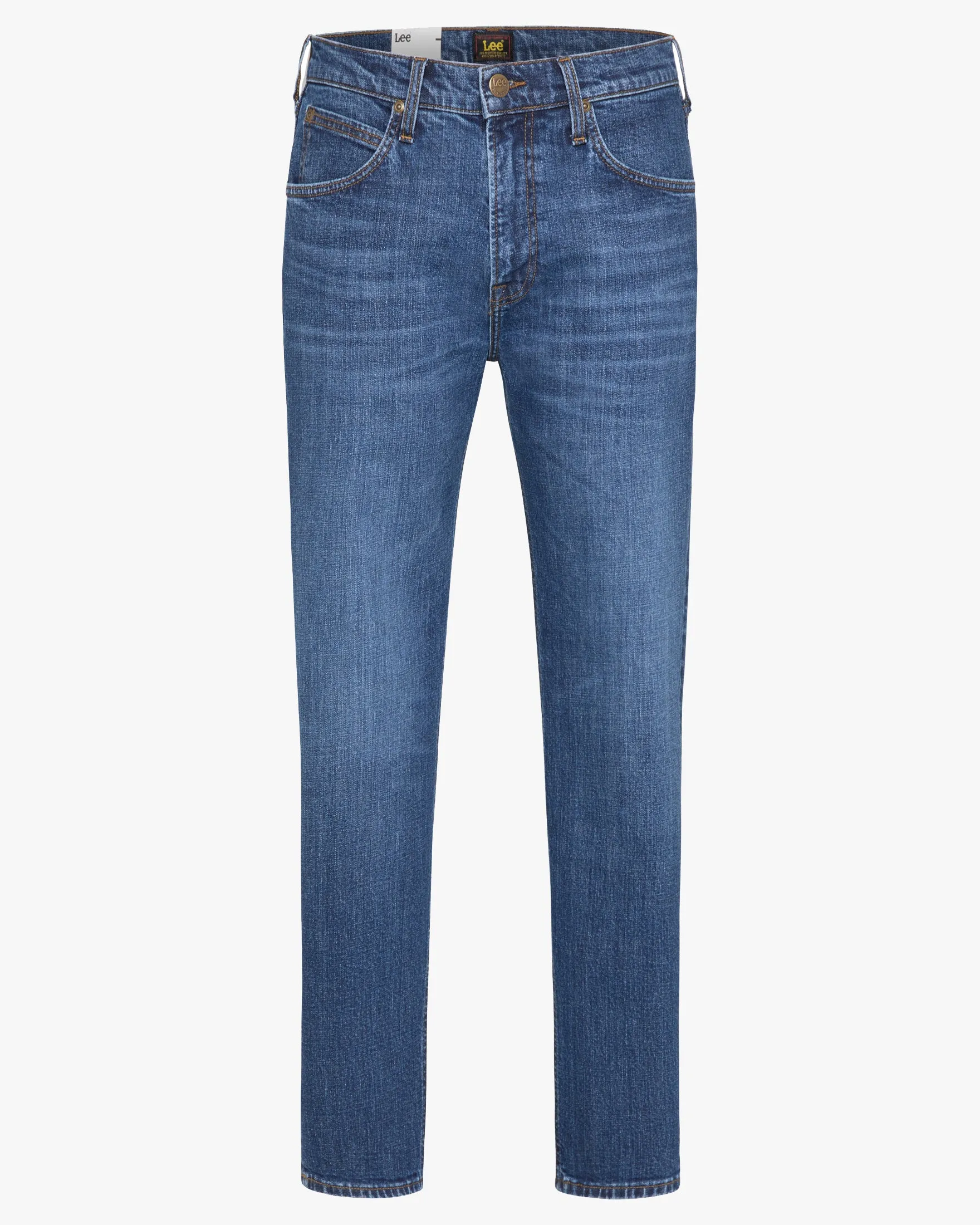 Lee Austin Regular Tapered Mens Jeans - Mid Bluegrass