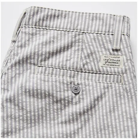 LEVI’S® MEN’S XX CHINO AUTHENTIC SHORT - MARLON STRIPE WEATHERVANE
