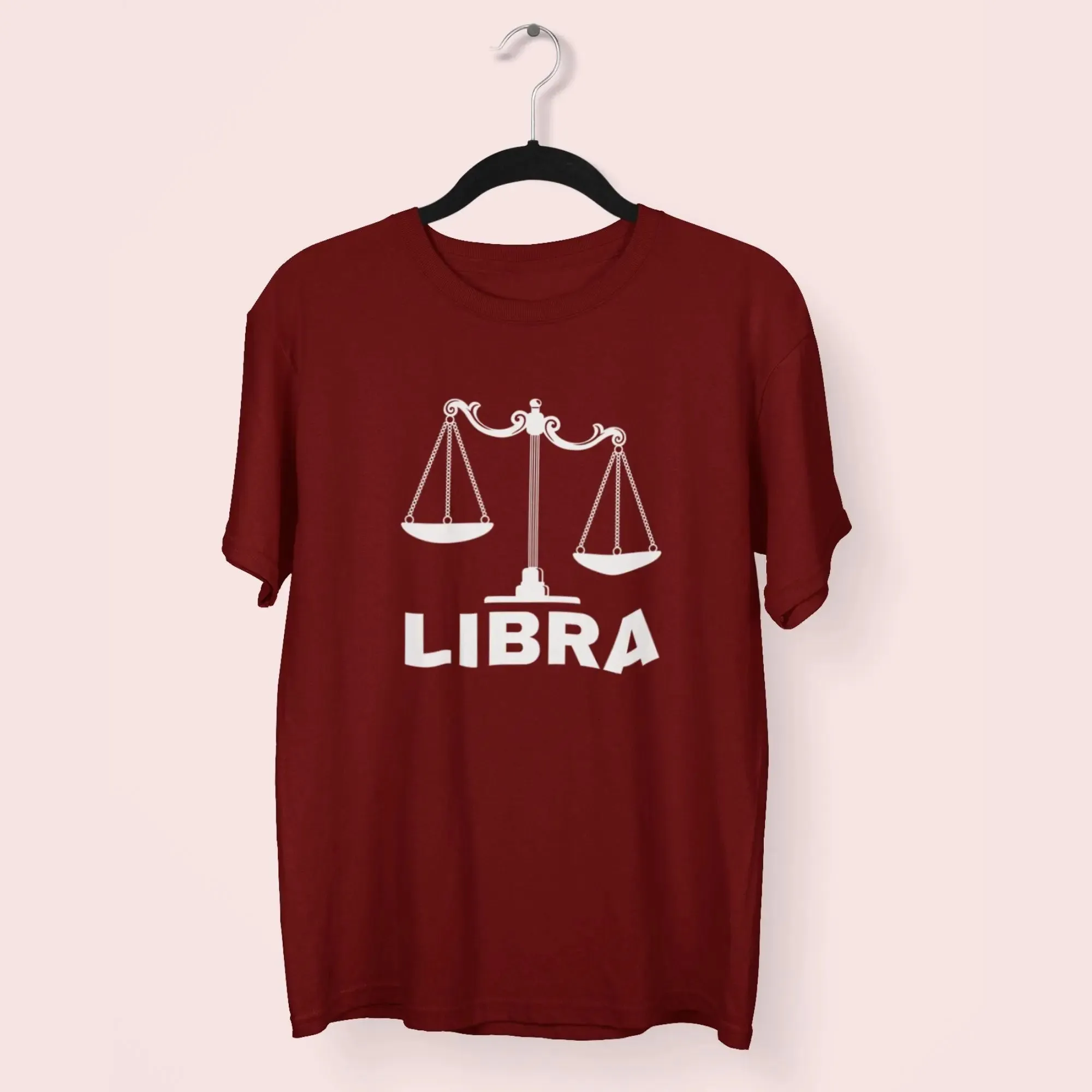 Libra Round Neck Half Sleeve Classic T-Shirt