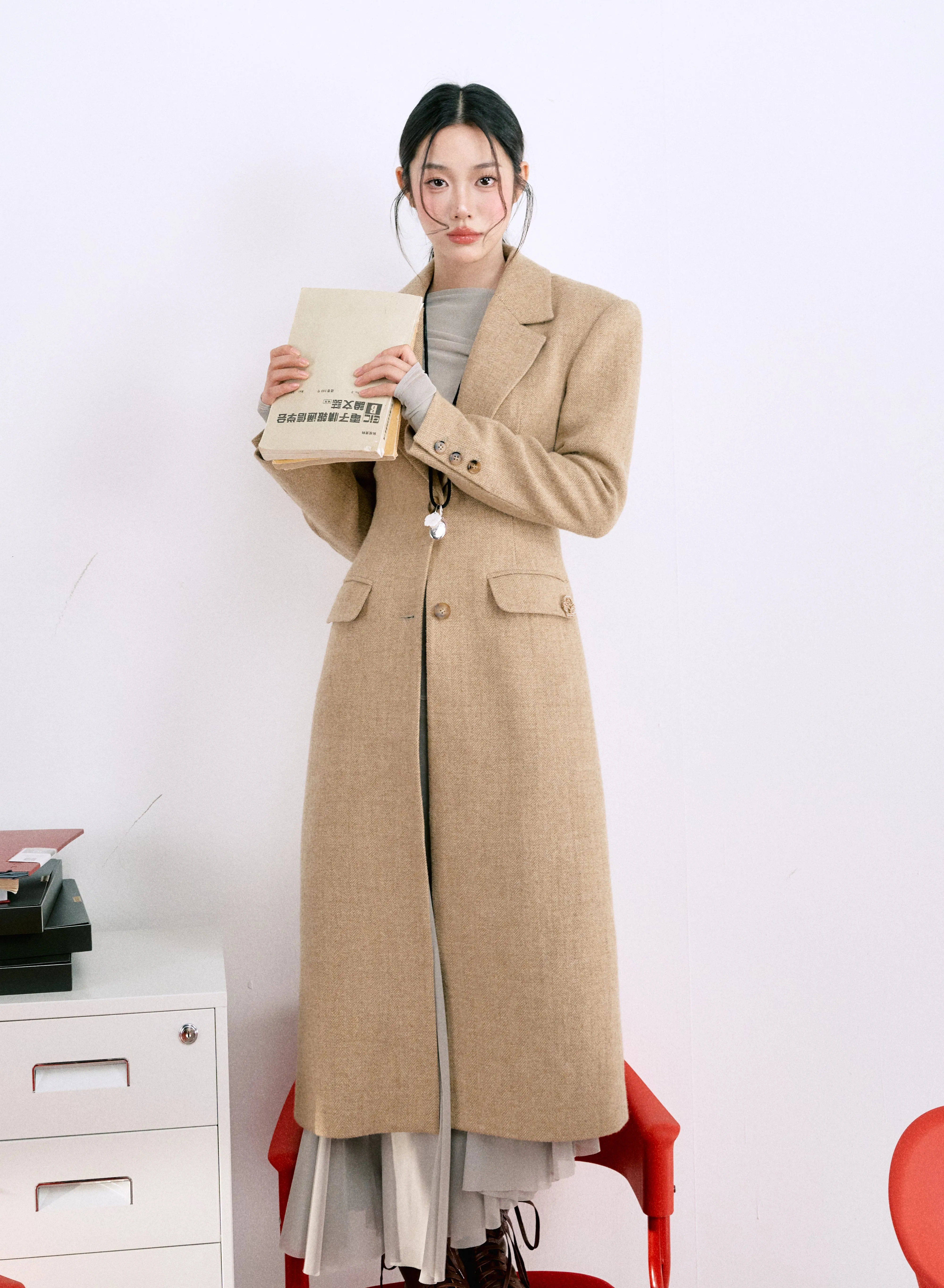 LLDC 'THE DESIRED CITY' Maeve Wool Coat