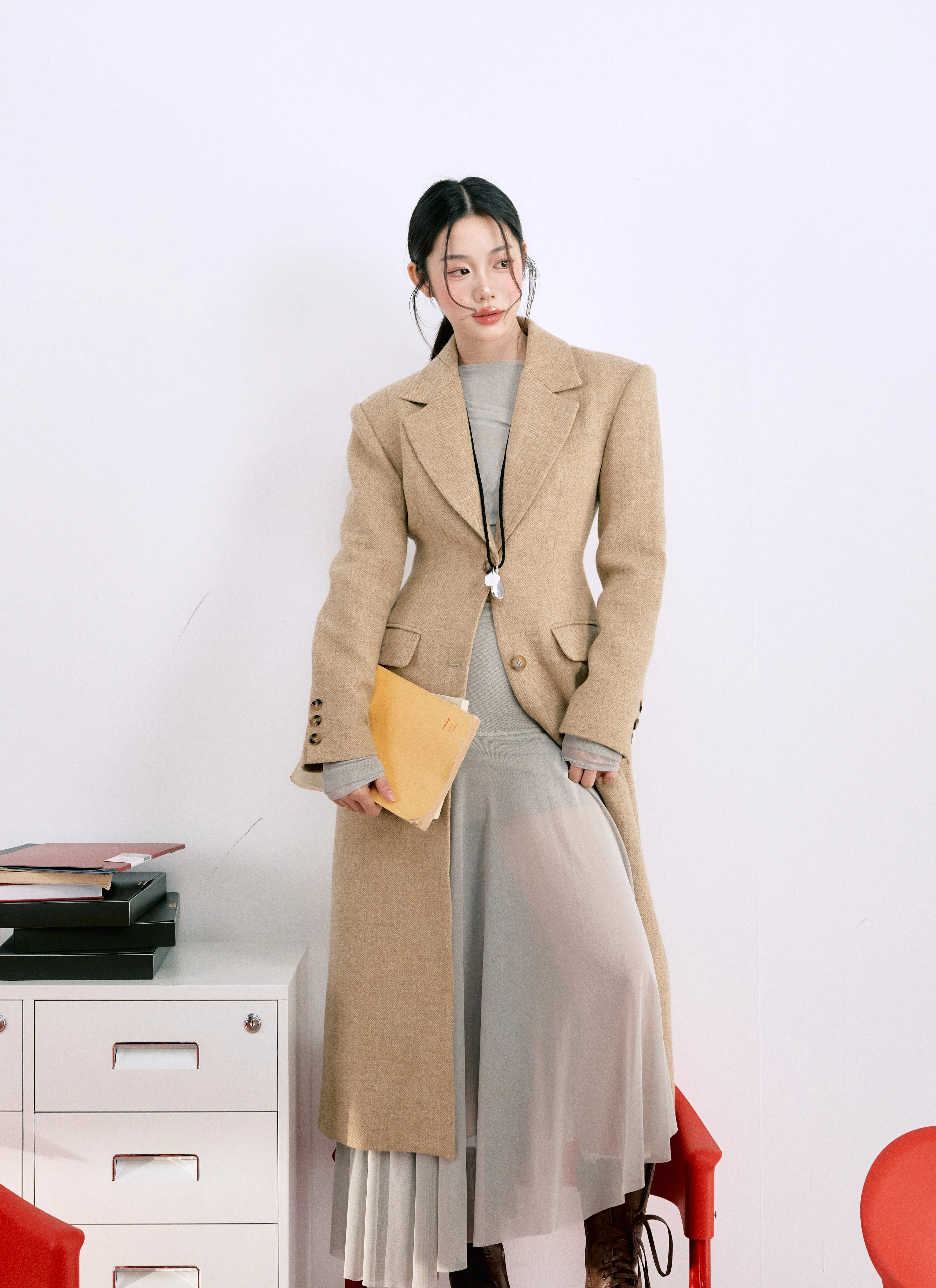 LLDC 'THE DESIRED CITY' Maeve Wool Coat