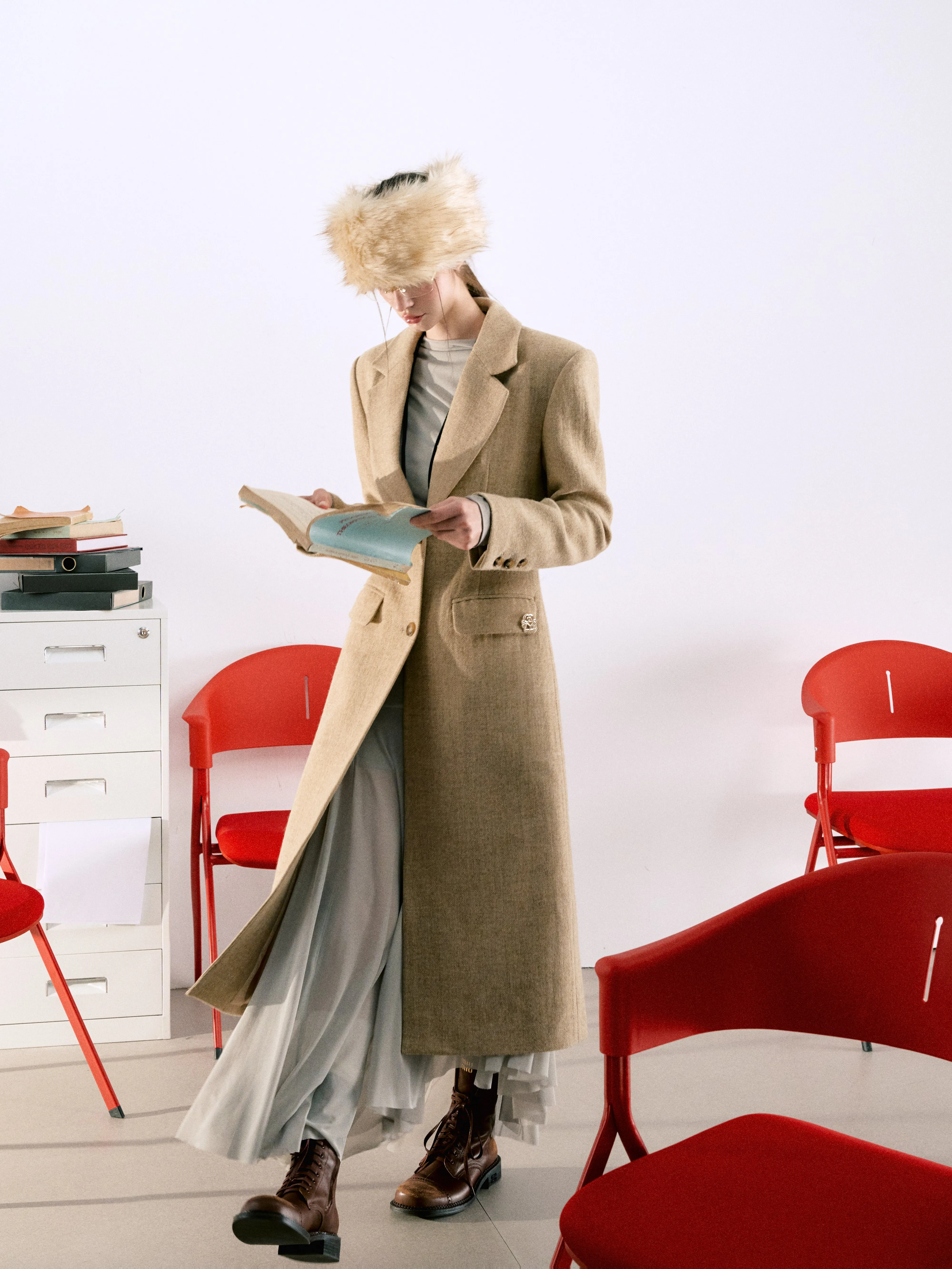 LLDC 'THE DESIRED CITY' Maeve Wool Coat