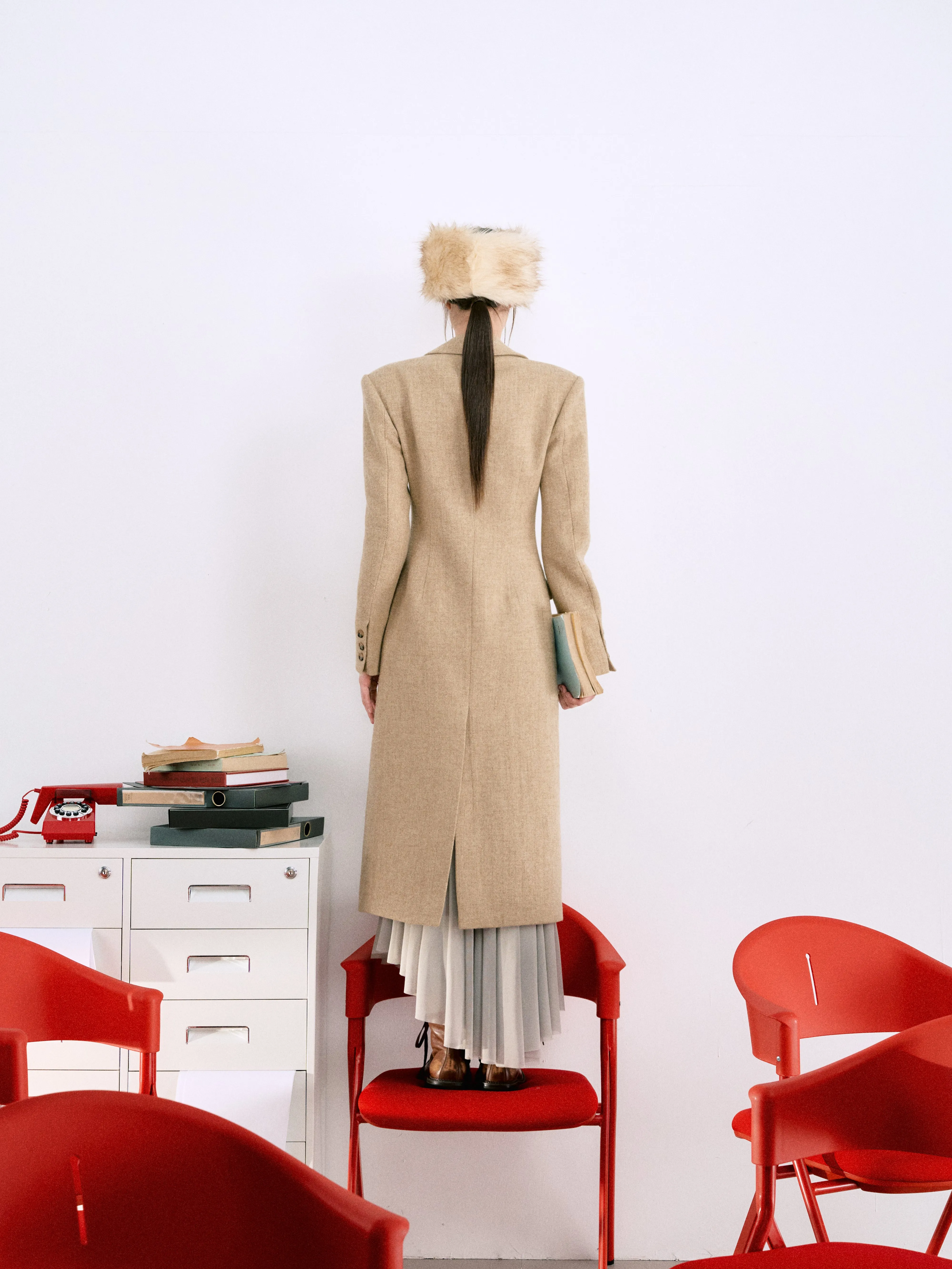 LLDC 'THE DESIRED CITY' Maeve Wool Coat