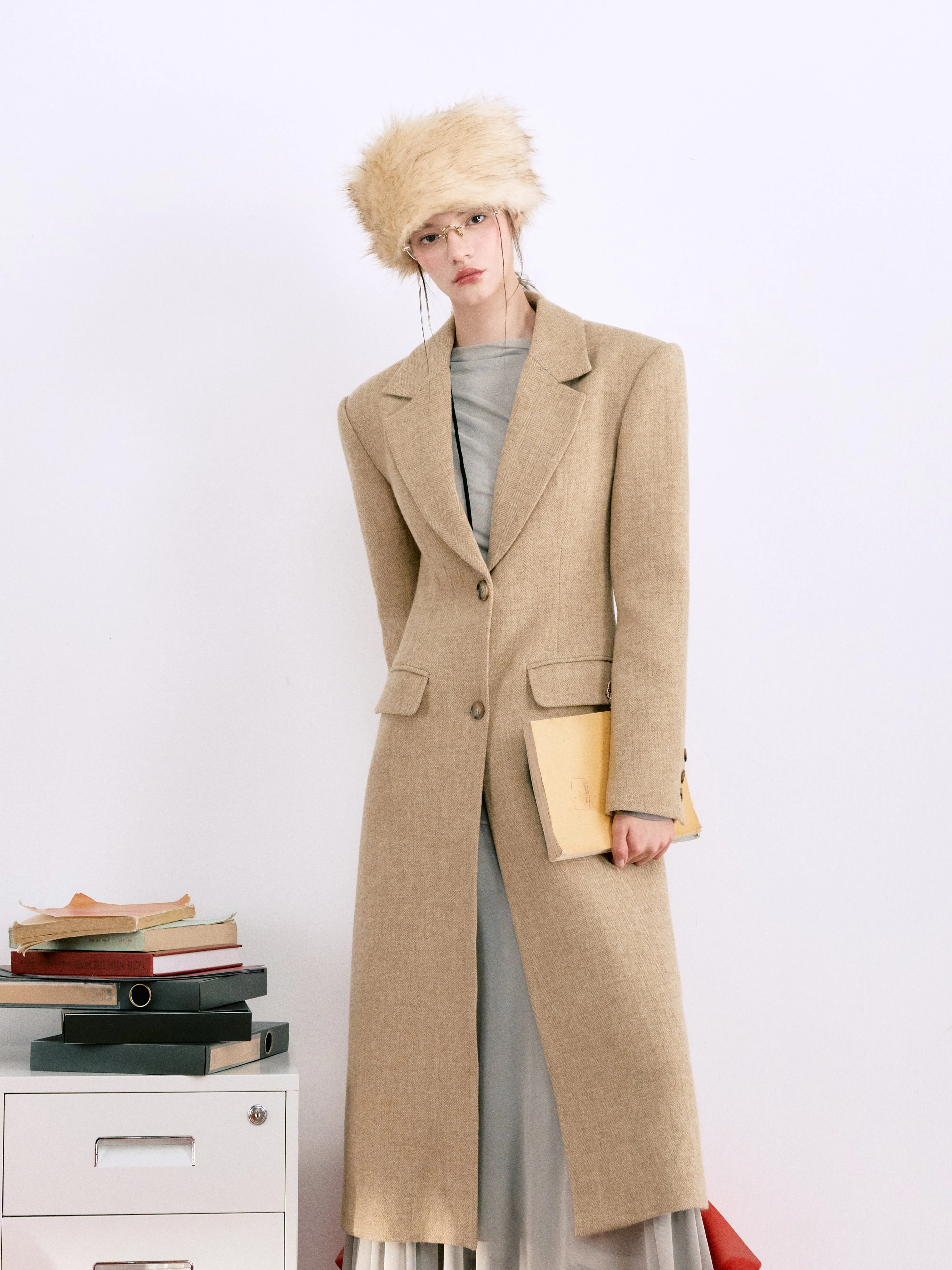LLDC 'THE DESIRED CITY' Maeve Wool Coat