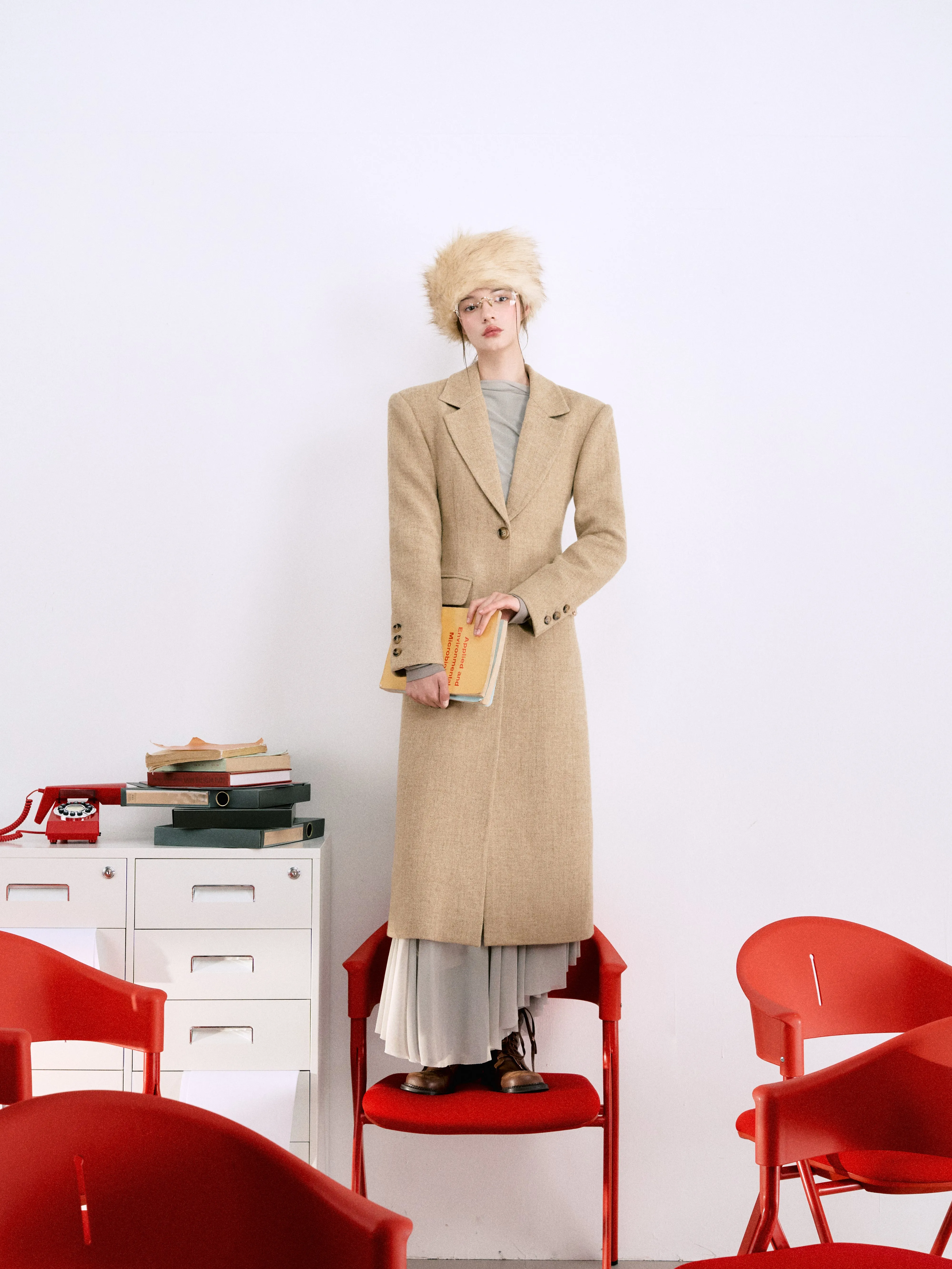 LLDC 'THE DESIRED CITY' Maeve Wool Coat