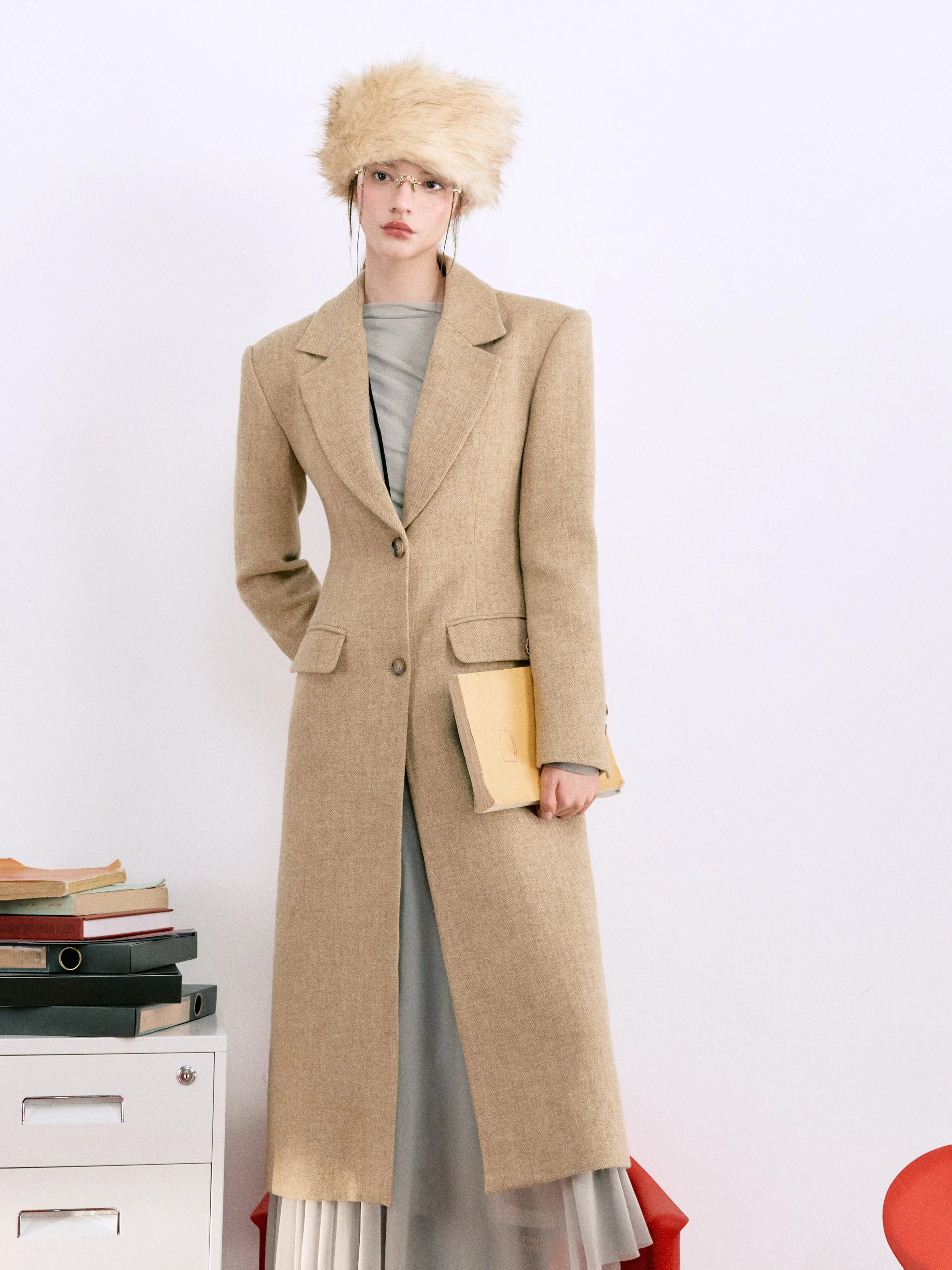 LLDC 'THE DESIRED CITY' Maeve Wool Coat