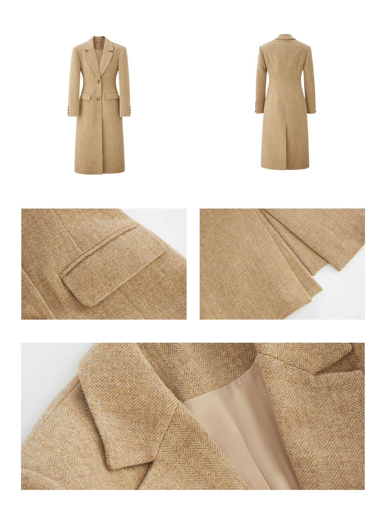 LLDC 'THE DESIRED CITY' Maeve Wool Coat