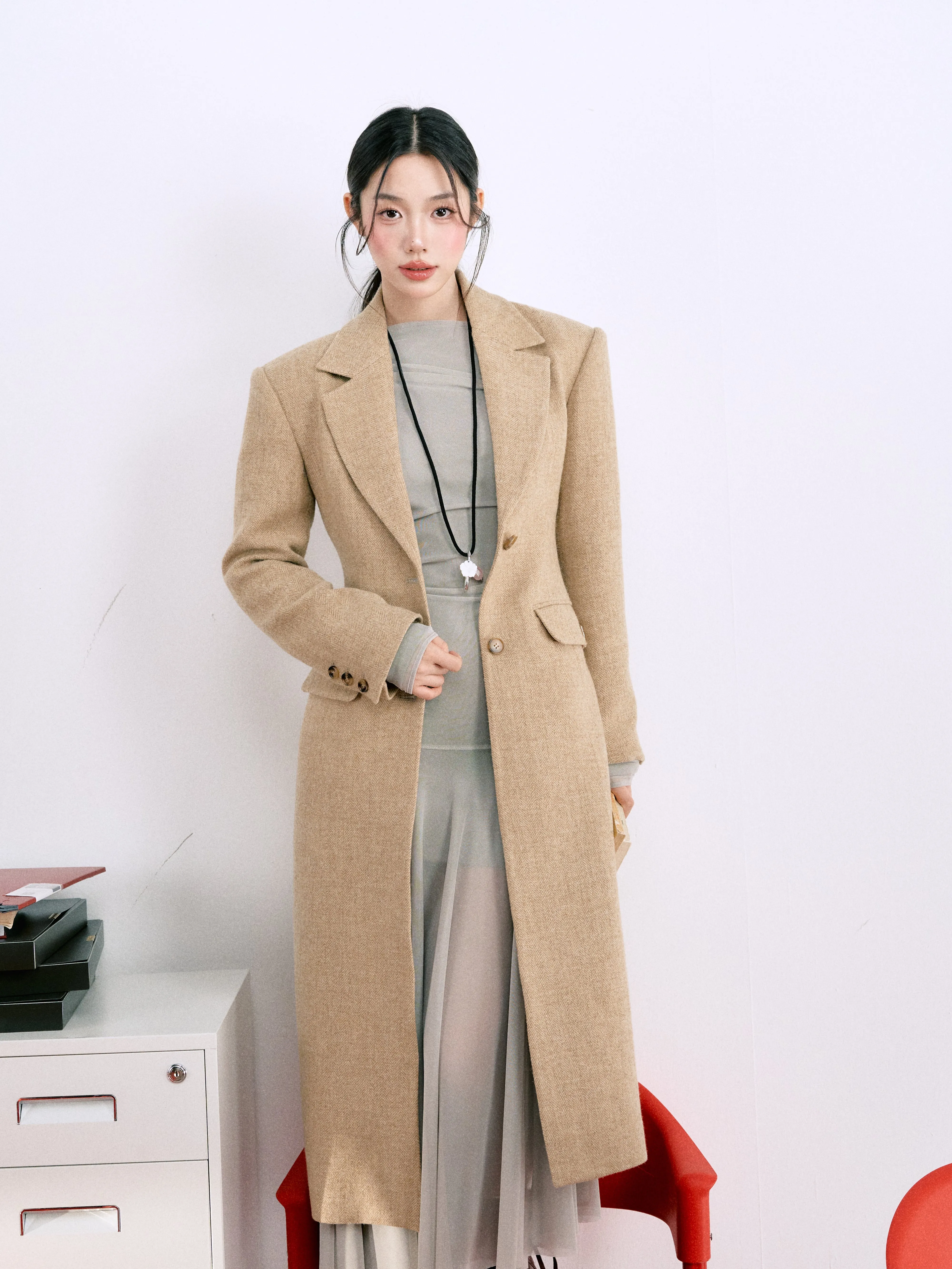 LLDC 'THE DESIRED CITY' Maeve Wool Coat