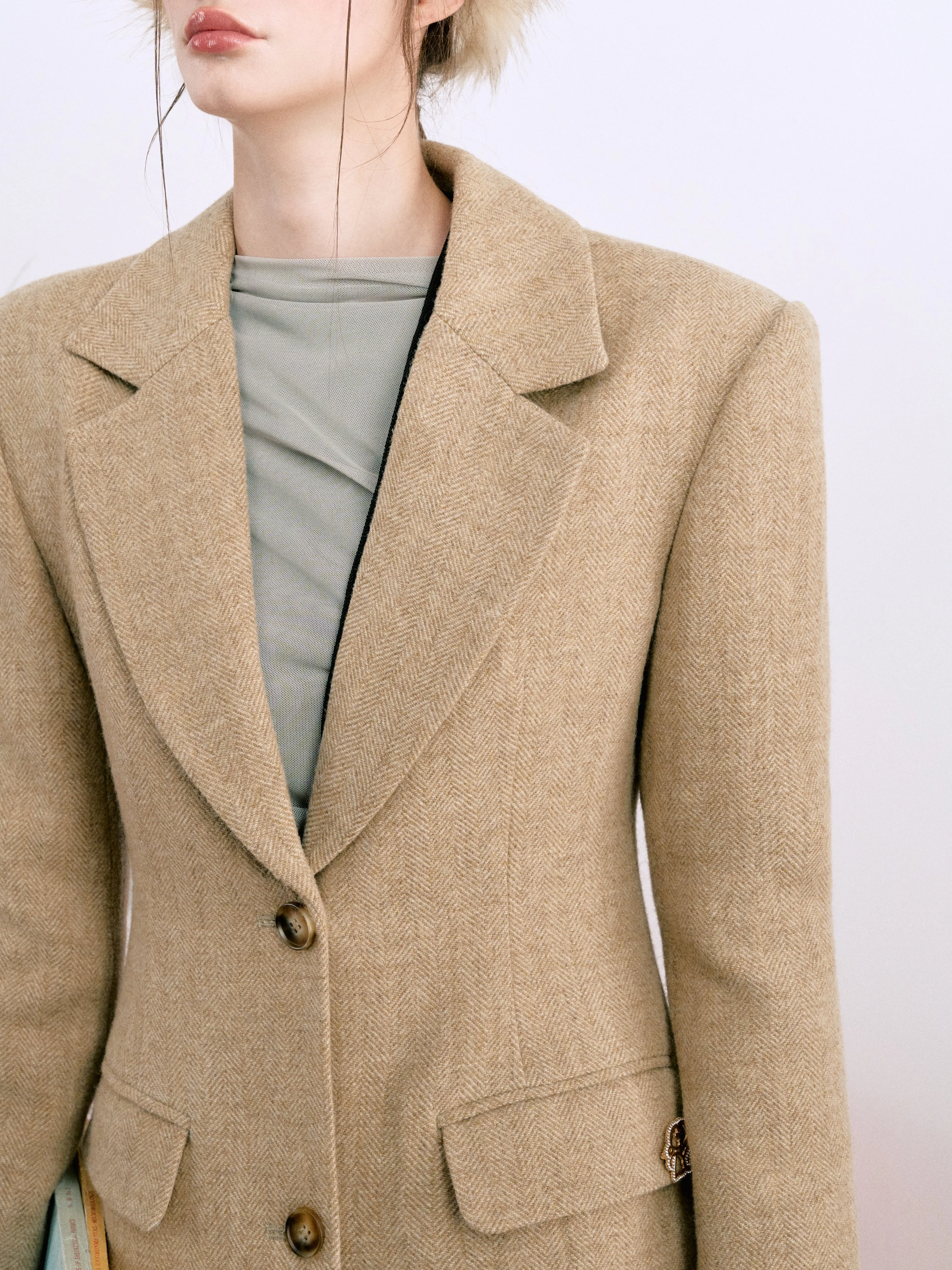 LLDC 'THE DESIRED CITY' Maeve Wool Coat