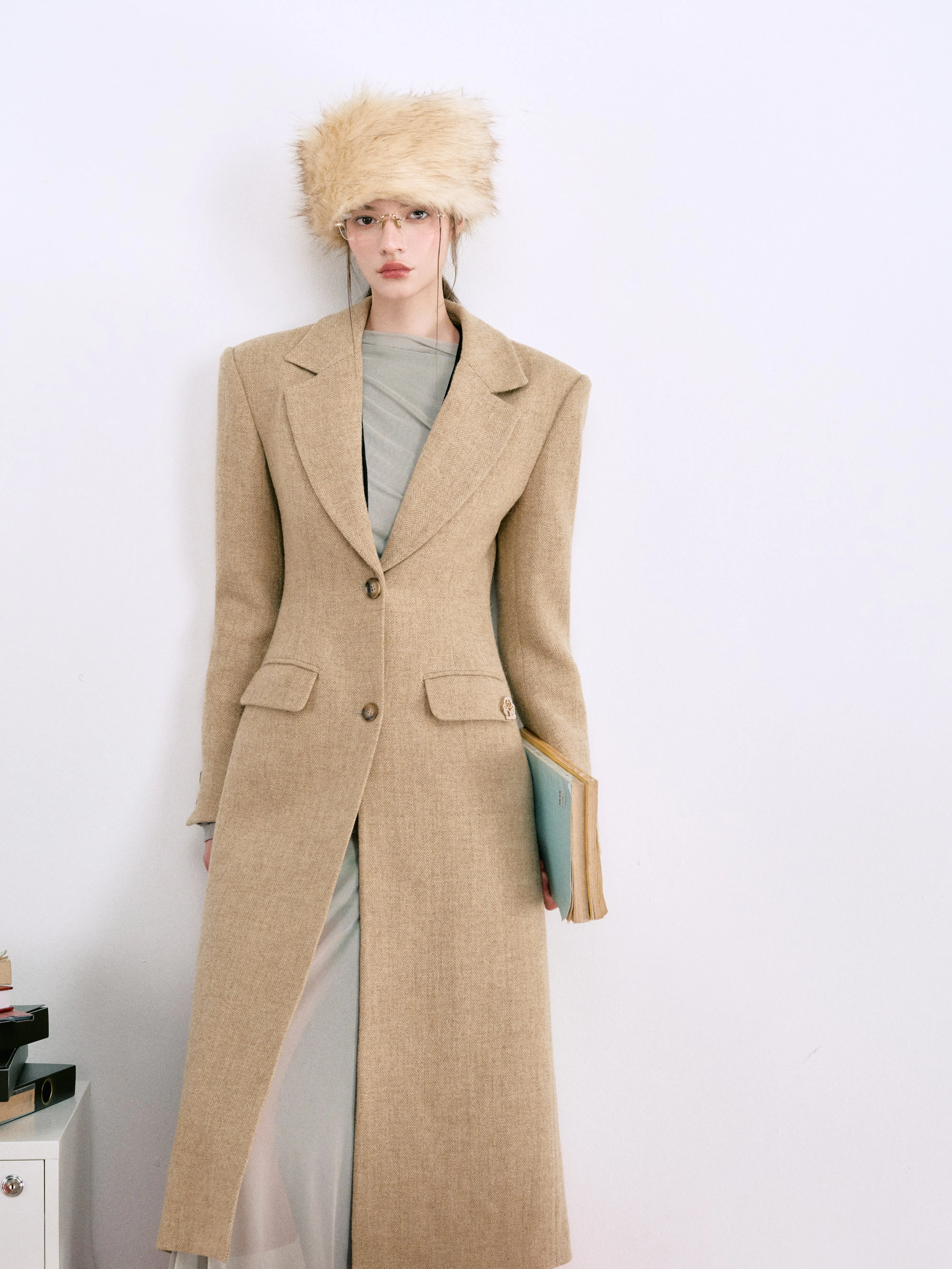 LLDC 'THE DESIRED CITY' Maeve Wool Coat