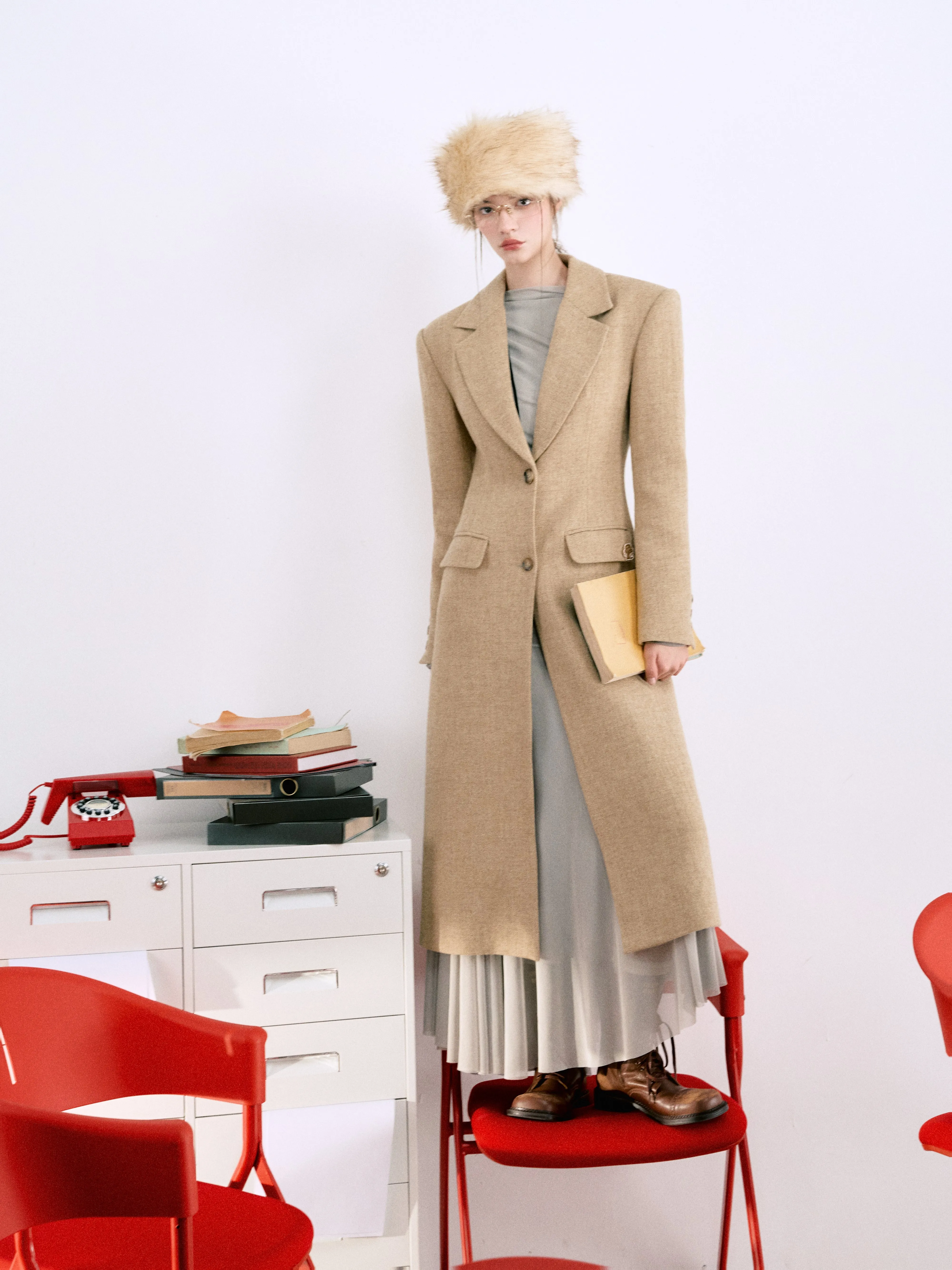 LLDC 'THE DESIRED CITY' Maeve Wool Coat