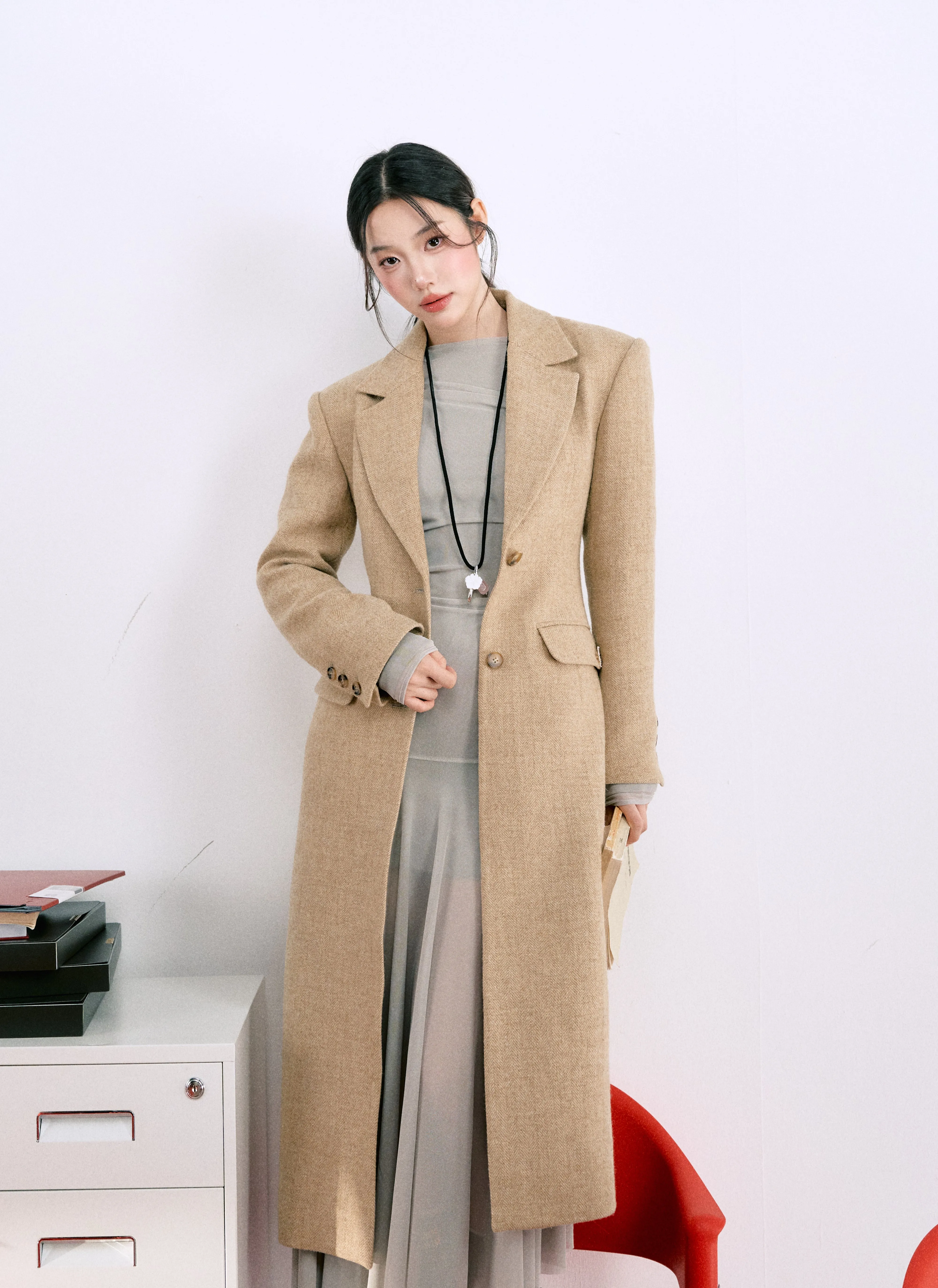 LLDC 'THE DESIRED CITY' Maeve Wool Coat