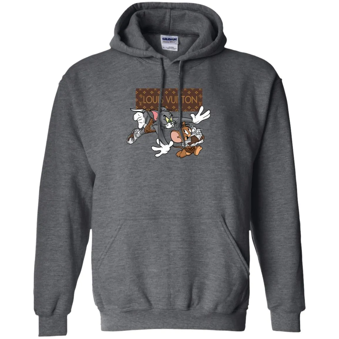 Louis Vuitton Cartoon Tom And Jerry T-shirt Pullover Hoodie Sweatshirt