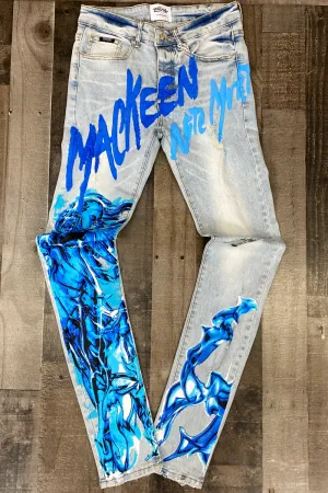 Mackeen- raven denim jeans