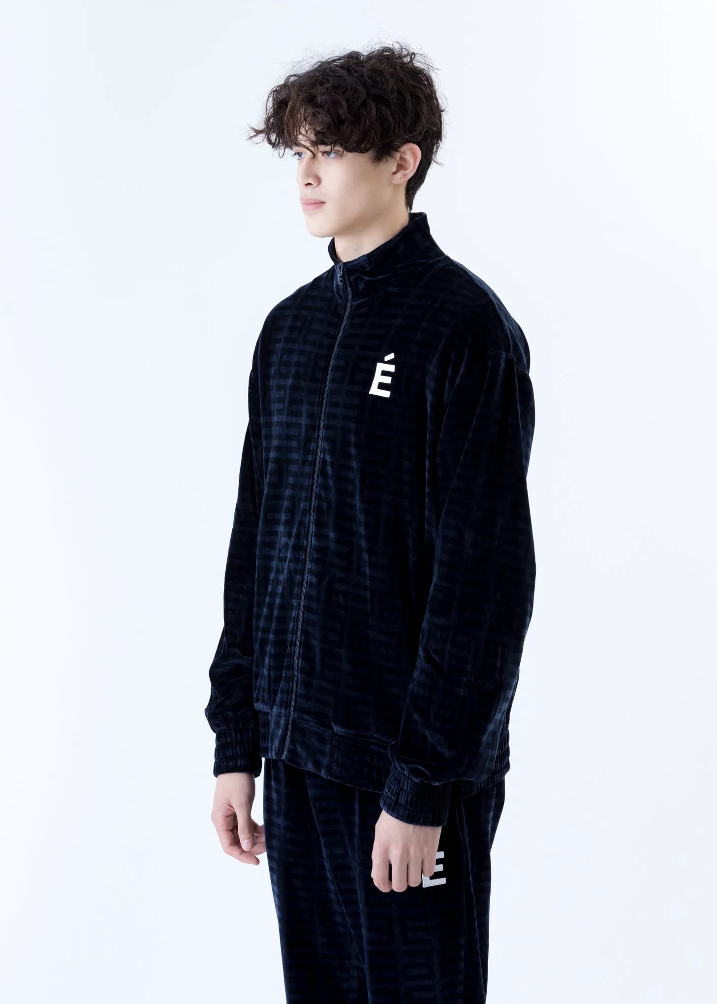 Navy Velvet Major TrackSuit