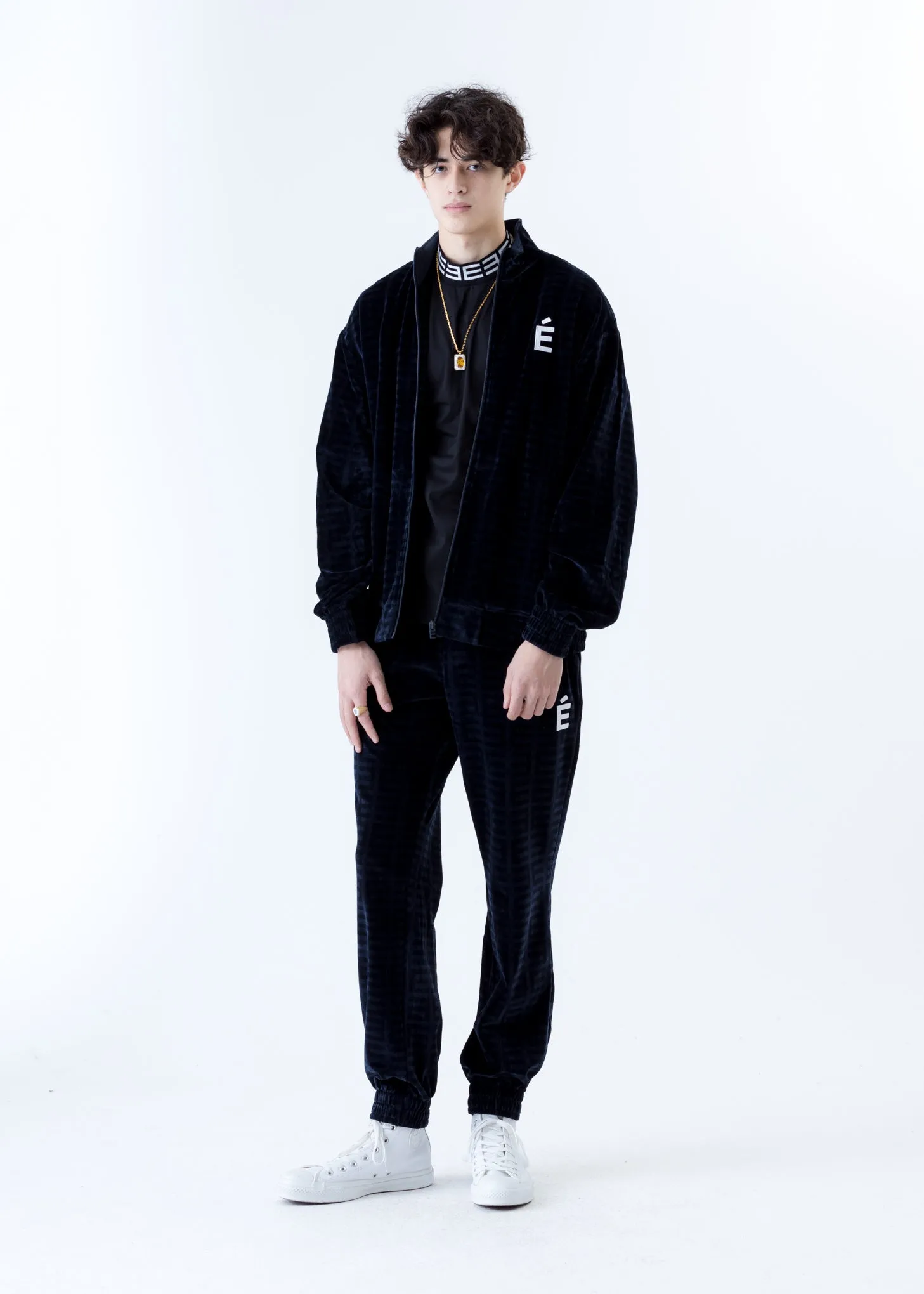 Navy Velvet Major TrackSuit