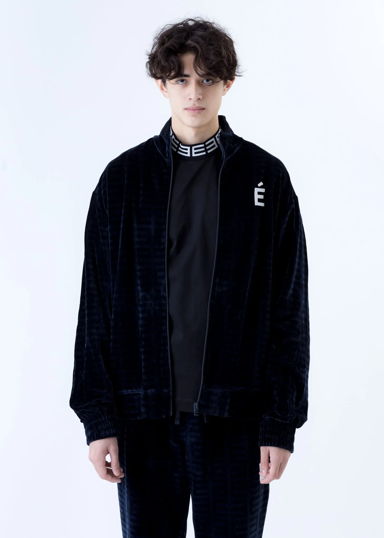 Navy Velvet Major TrackSuit