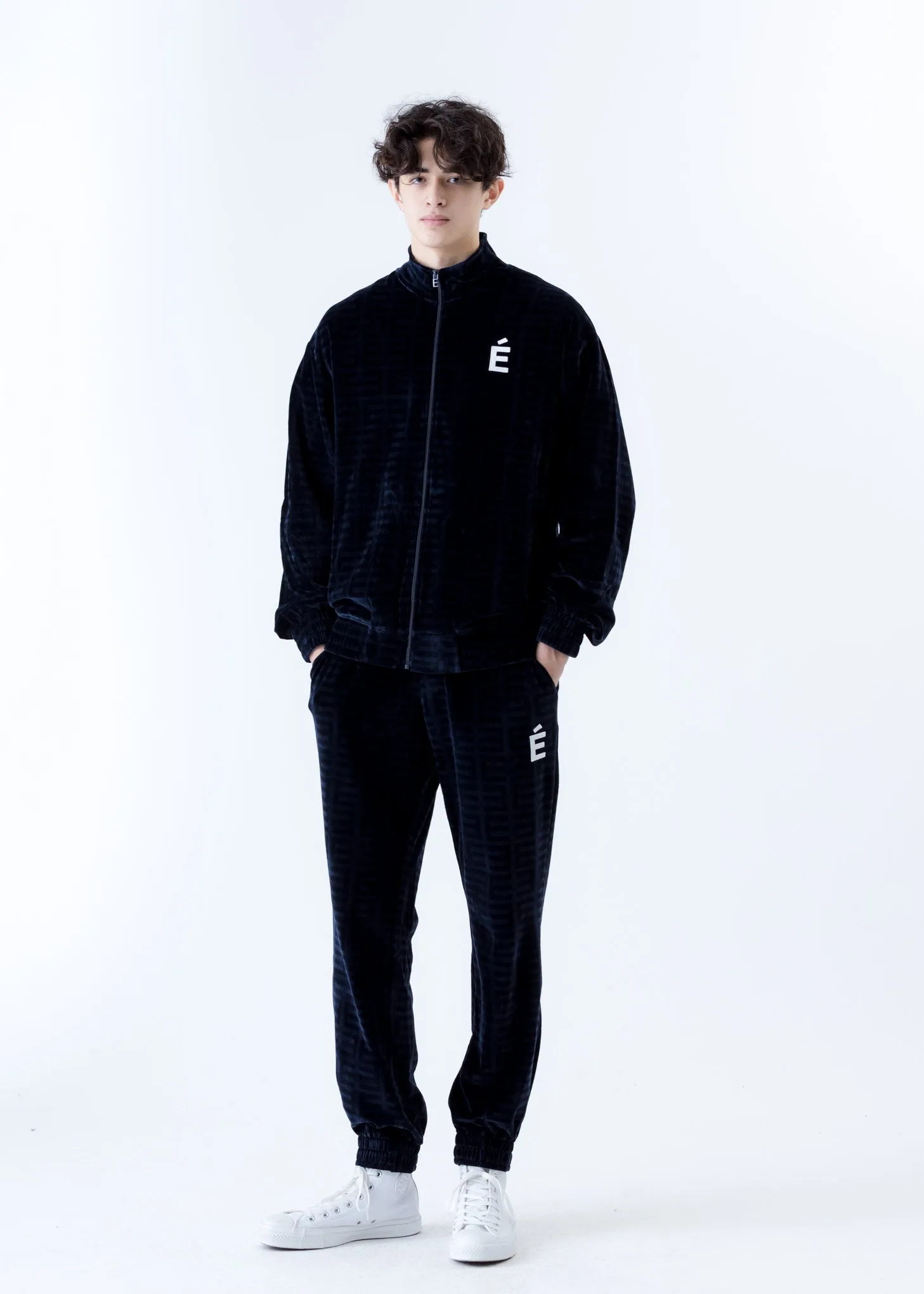 Navy Velvet Major TrackSuit