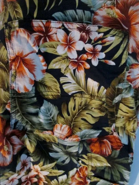 NEW Mens STAN SMITH WILLY FLORAL FLOWER Surfer Cotton PANT Jean Trouser 36X34